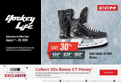 Pro Hockey Life Flyer August 7 to 20