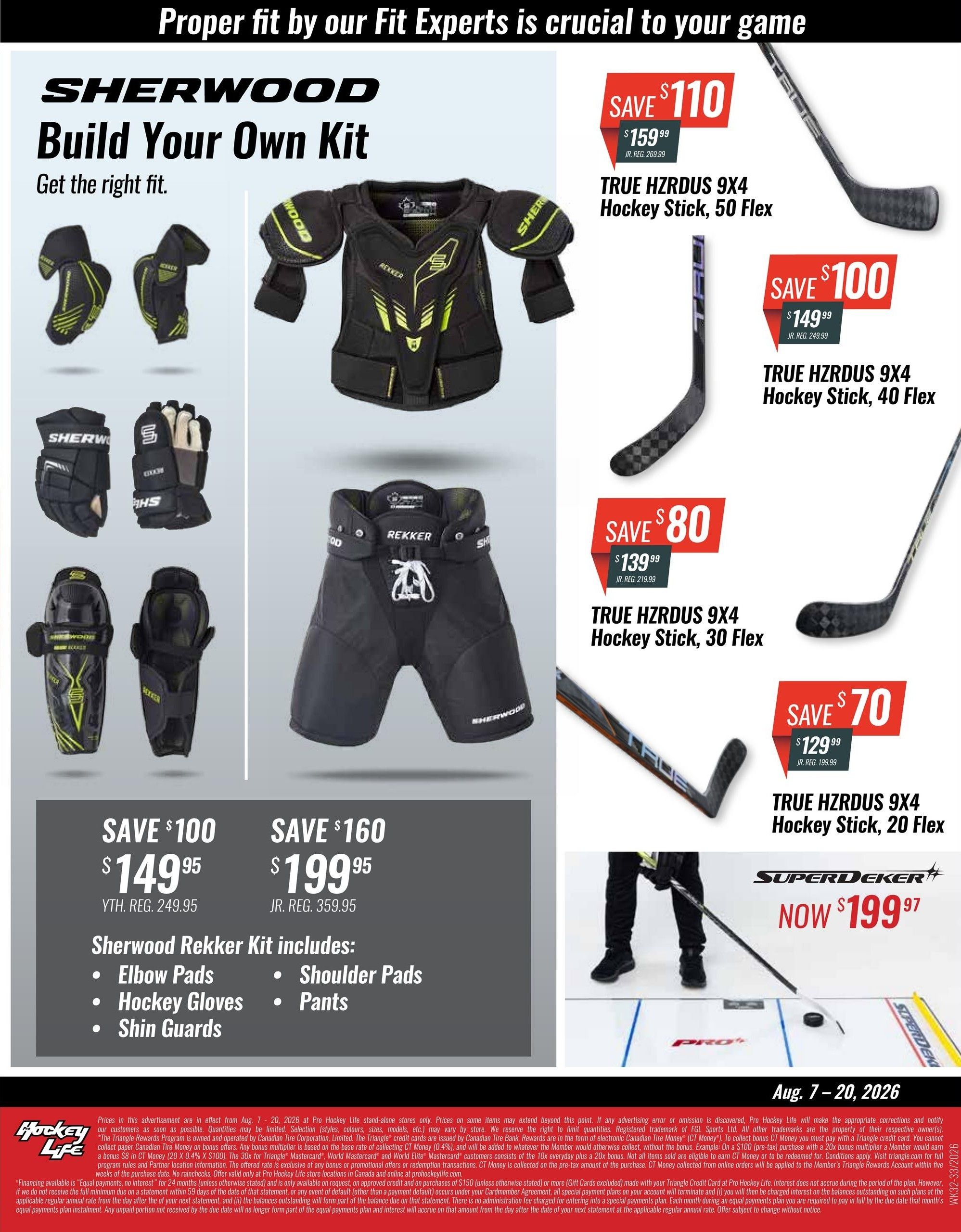 Pro Hockey Life Flyer August 7 to 20