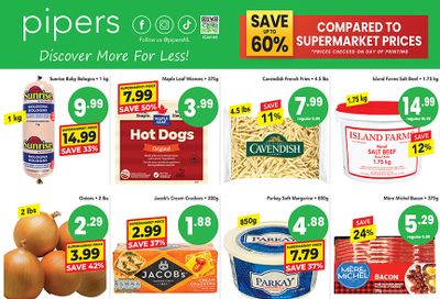 Pipers Superstore Flyer August 6 to 12