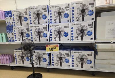 Real Canadian Superstore: Westinghouse 16" Pedestal Fan - $10.94 (Don Mills and Eglinton)