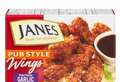 No Frills: Janes Chicken Wings Honey Garlic 660g $6.99