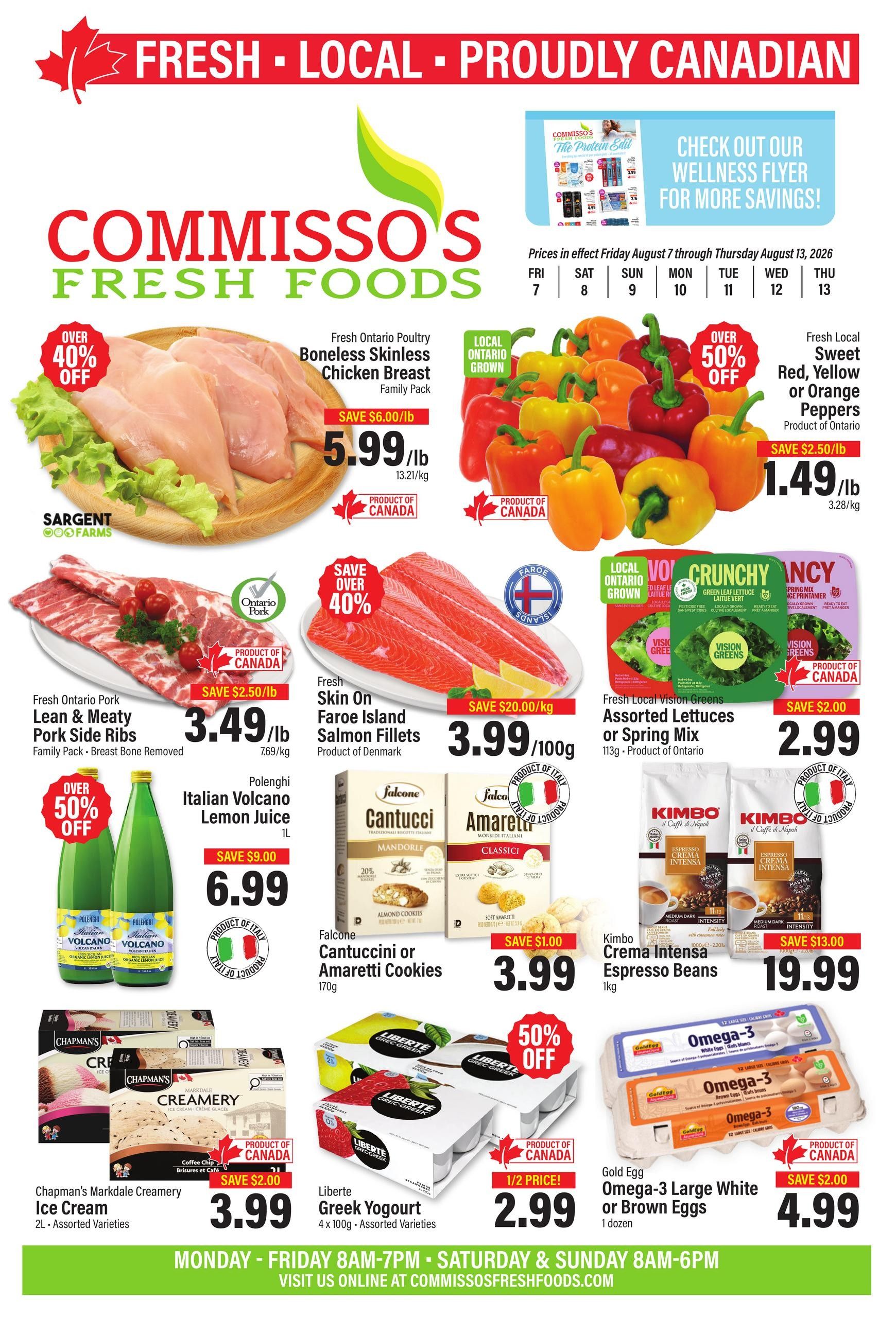 Commisso's Fresh Foods Flyer August 7 to 13