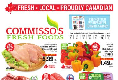 Commisso's Fresh Foods Flyer August 7 to 13
