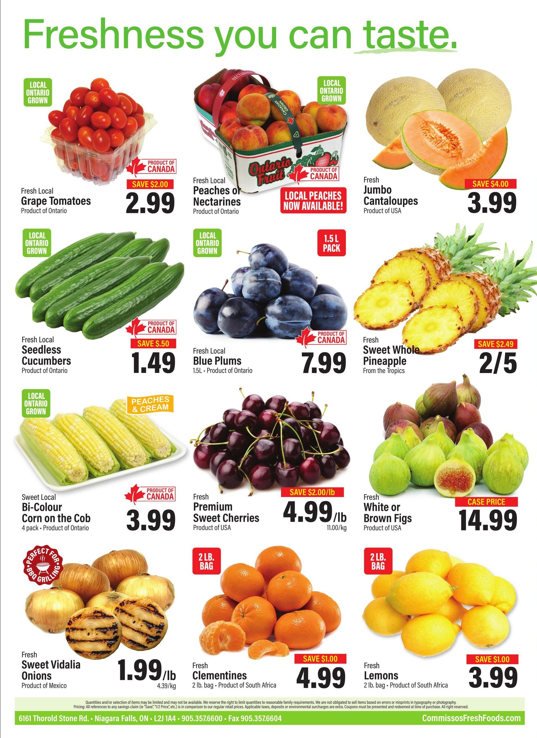 Commisso's Fresh Foods Flyer August 7 to 13