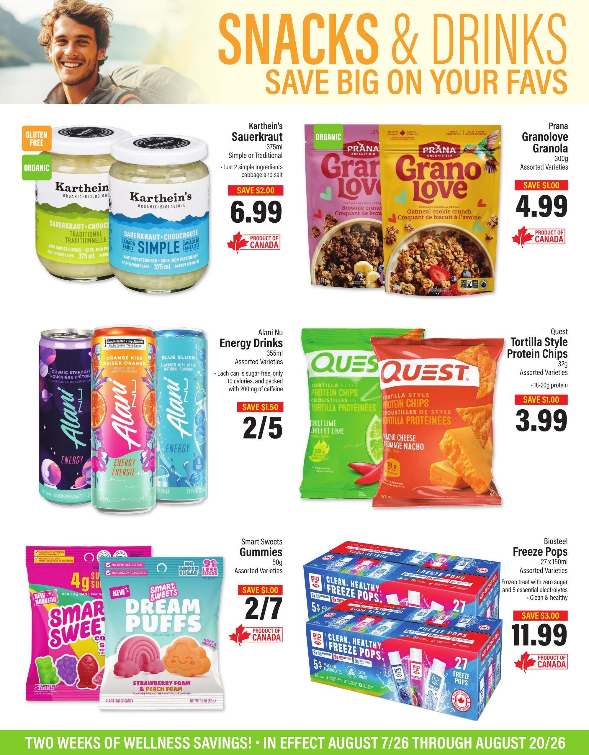 Commisso's Fresh Foods Wellness Flyer August 7 to 20