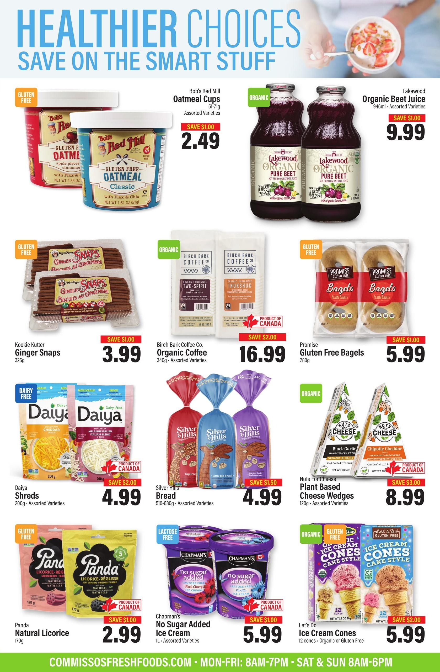 Commisso's Fresh Foods Wellness Flyer August 7 to 20