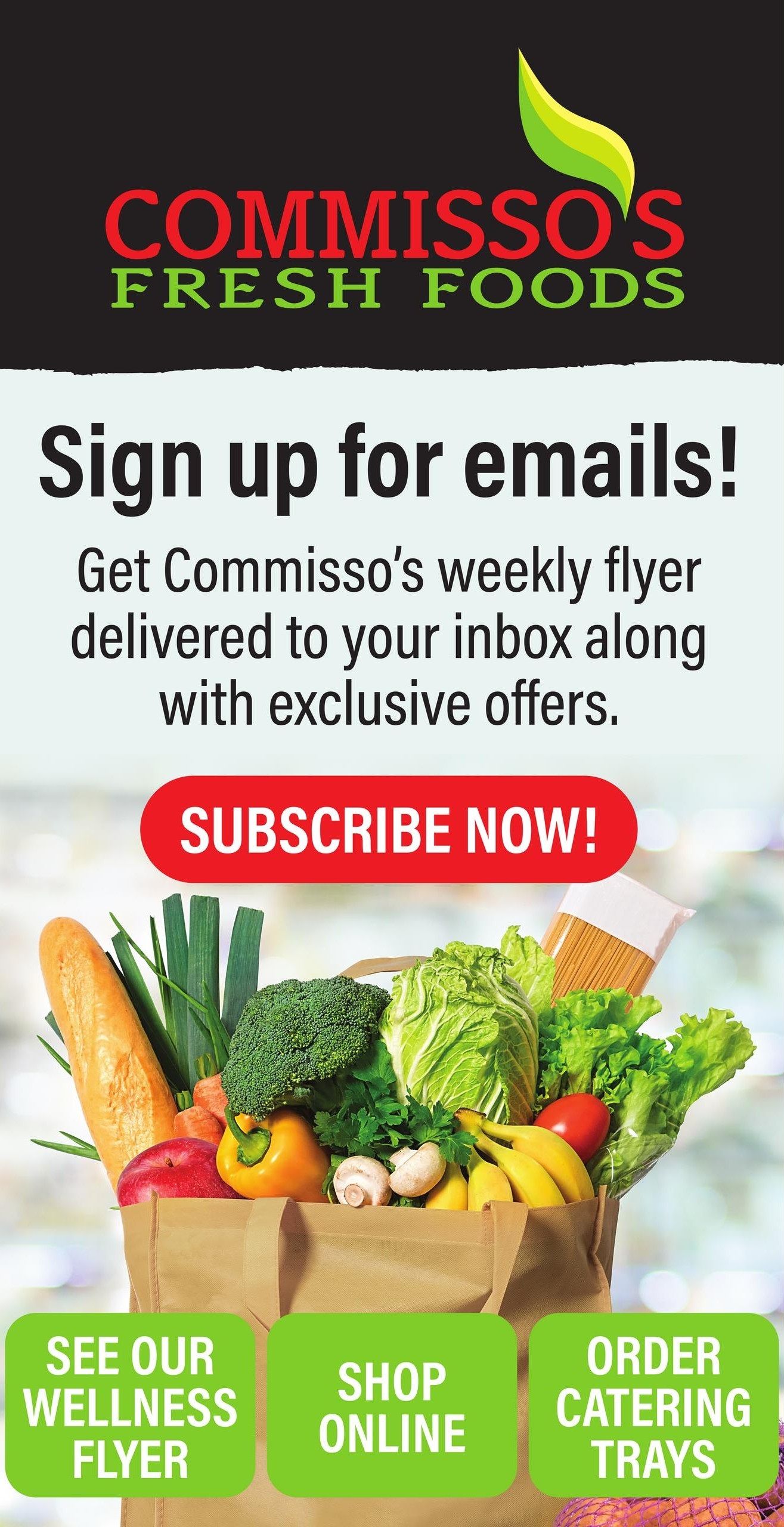 Commisso's Fresh Foods Wellness Flyer August 7 to 20