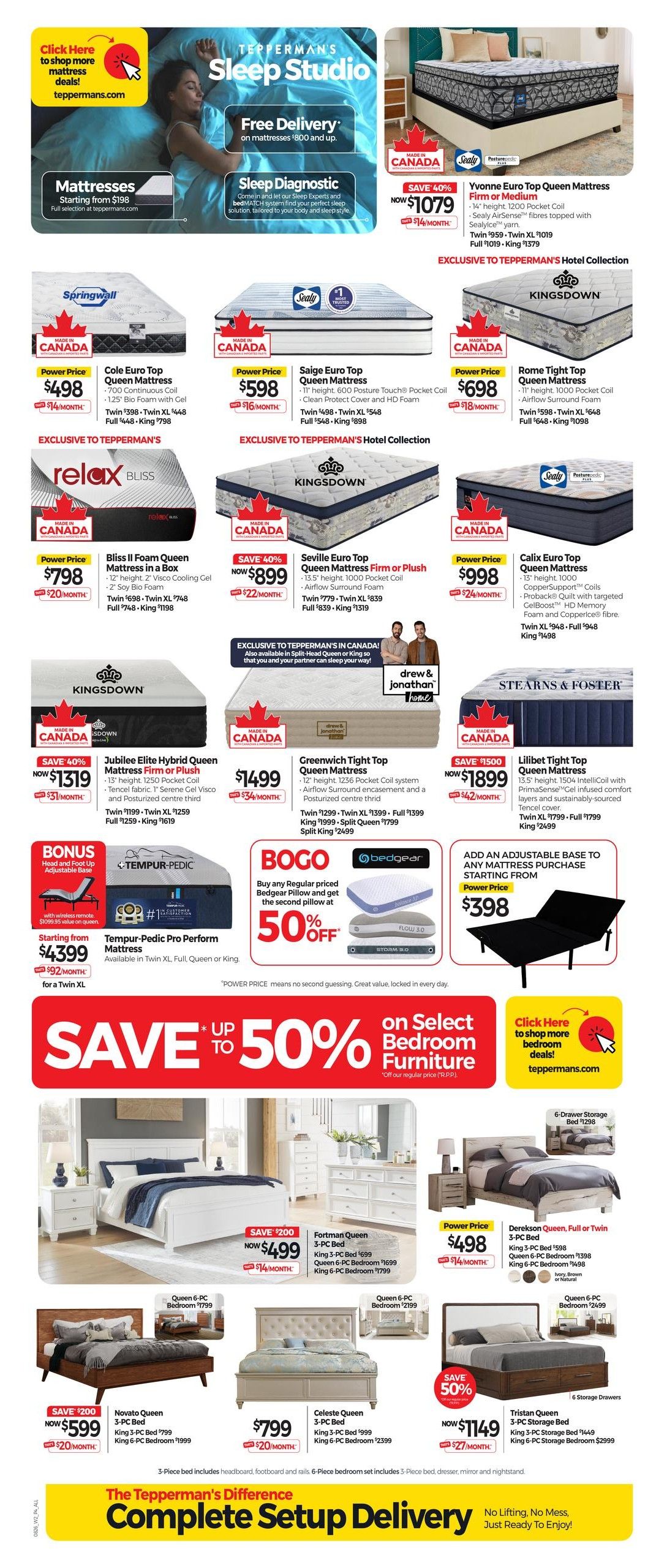 Tepperman's Flyer August 7 to 13