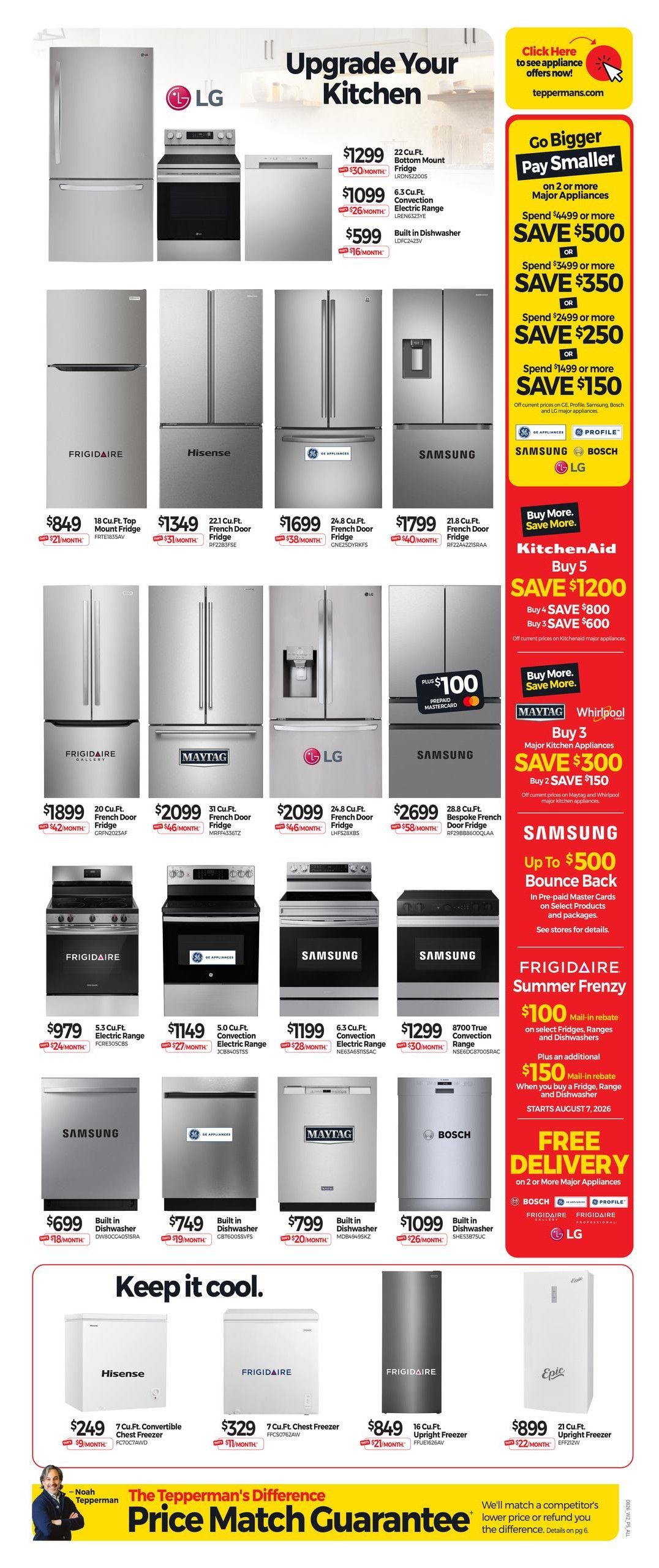 Tepperman's Flyer August 7 to 13