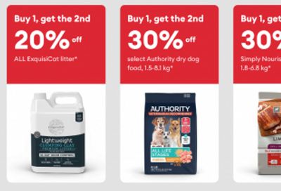 PetSmart Canada Summer Sale: 20% of Regular Priced Items with Promo Code + Weekly Deals