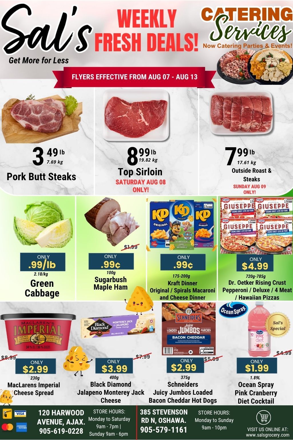 Sal's Grocery Flyer August 7 to 13