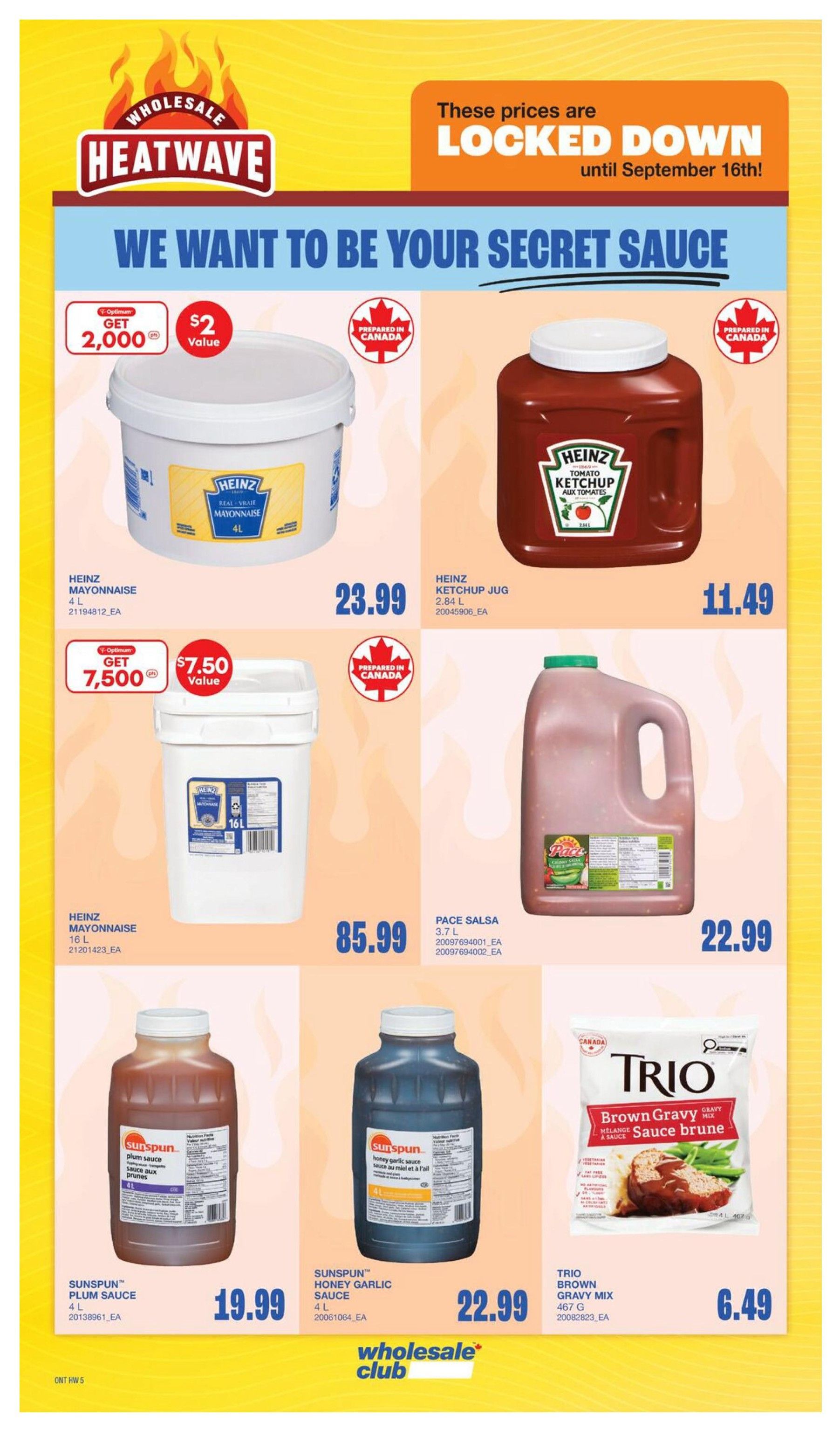 Wholesale Club (ON) Flyer August 6 to 12