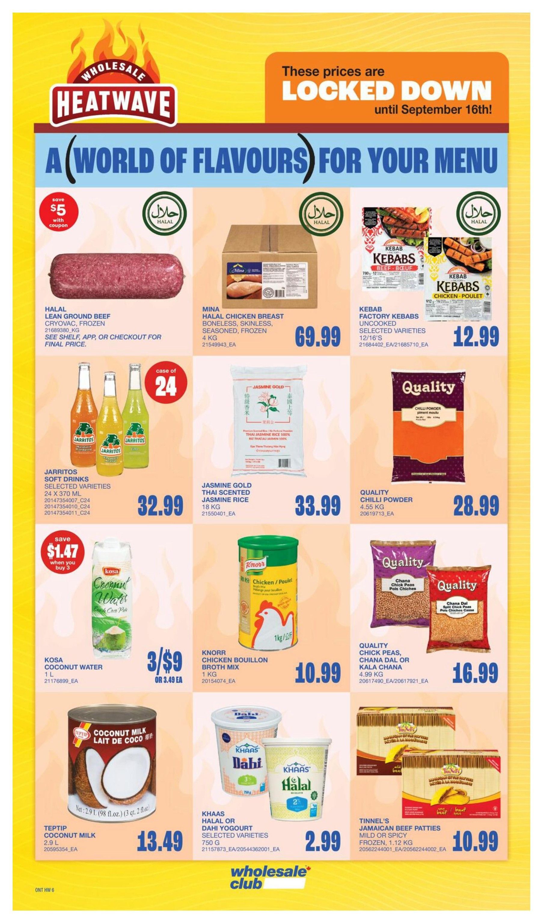 Wholesale Club (ON) Flyer August 6 to 12