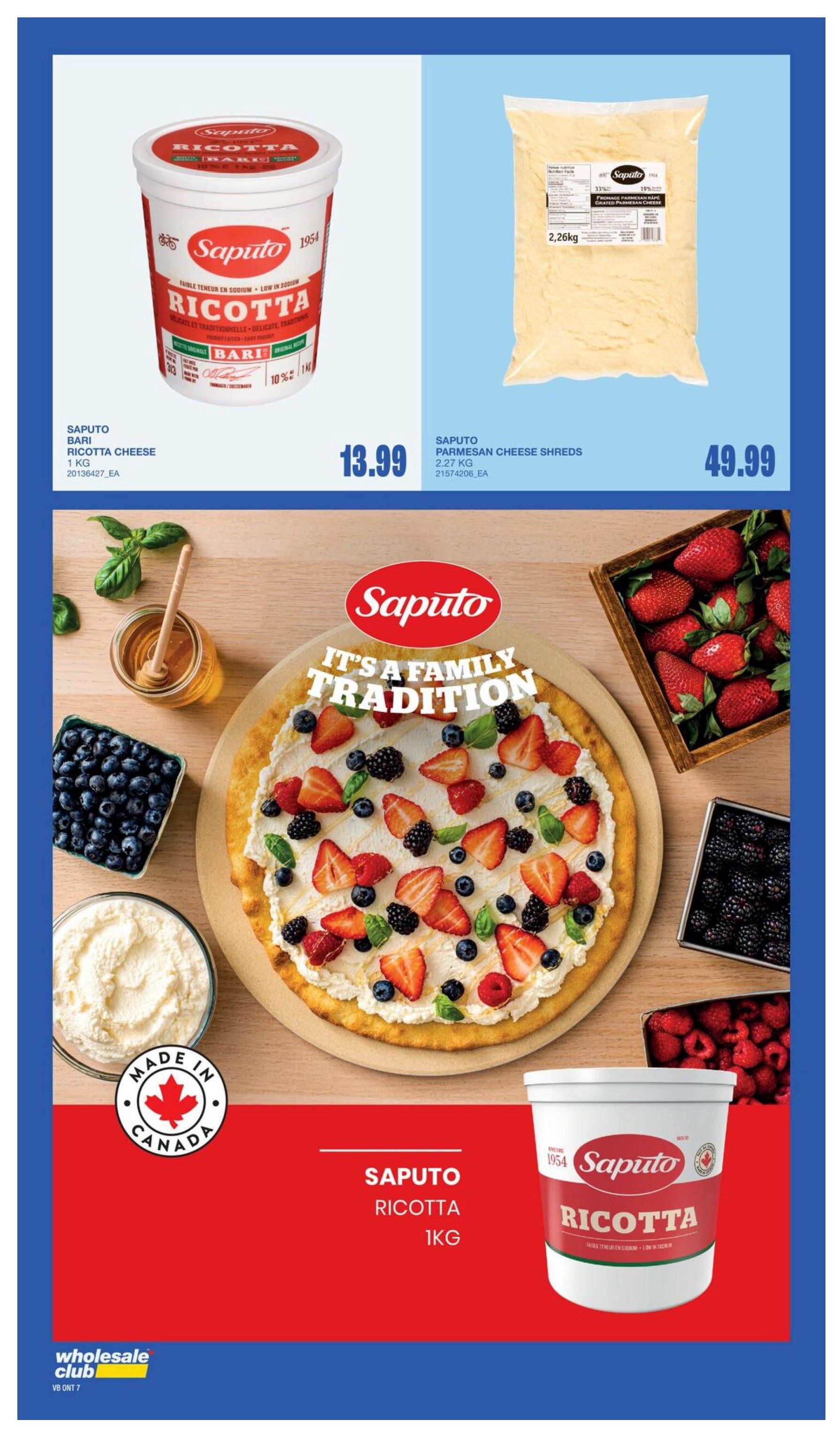 Wholesale Club (ON) Flyer August 6 to 12