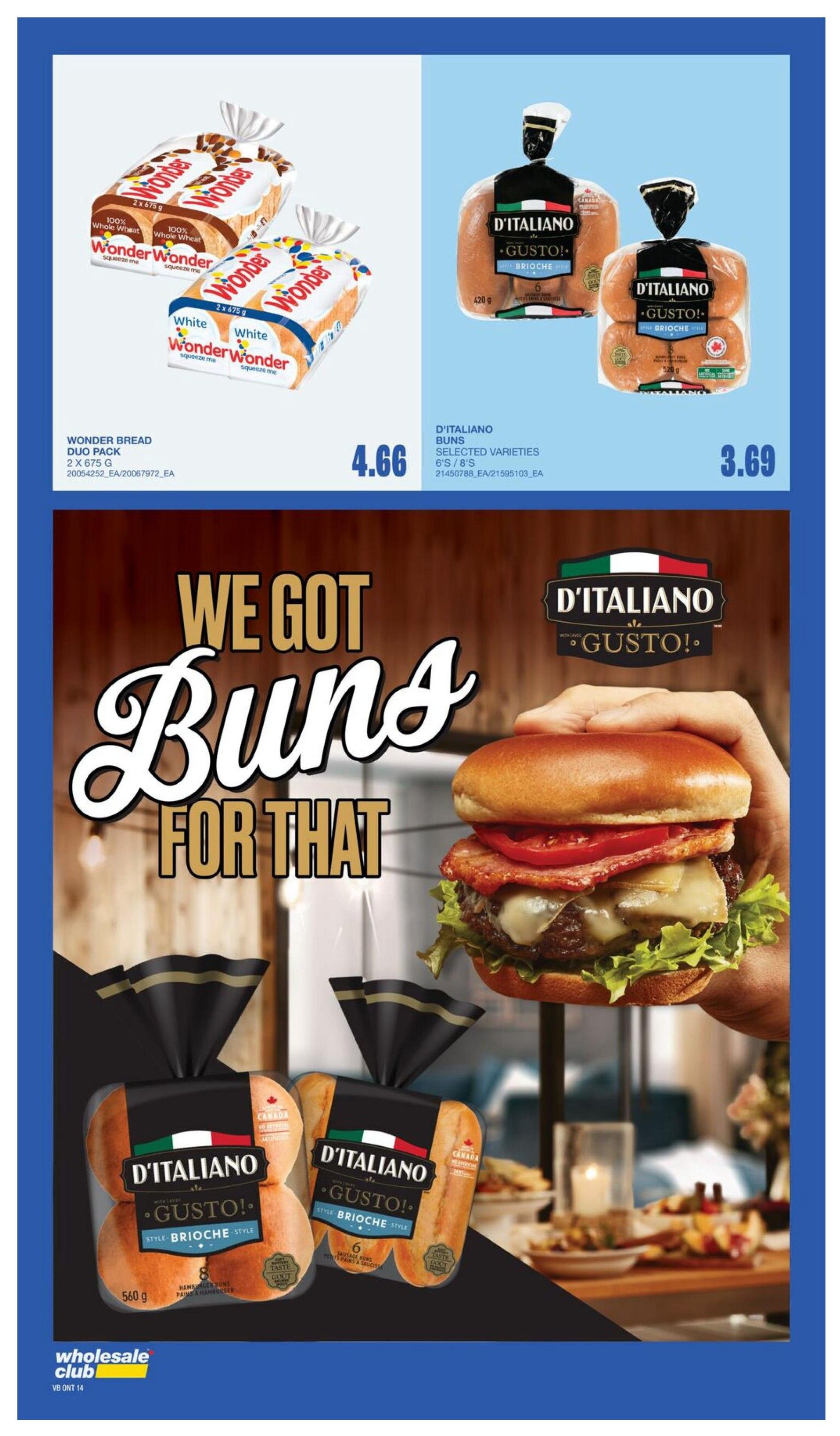 Wholesale Club (ON) Flyer August 6 to 12