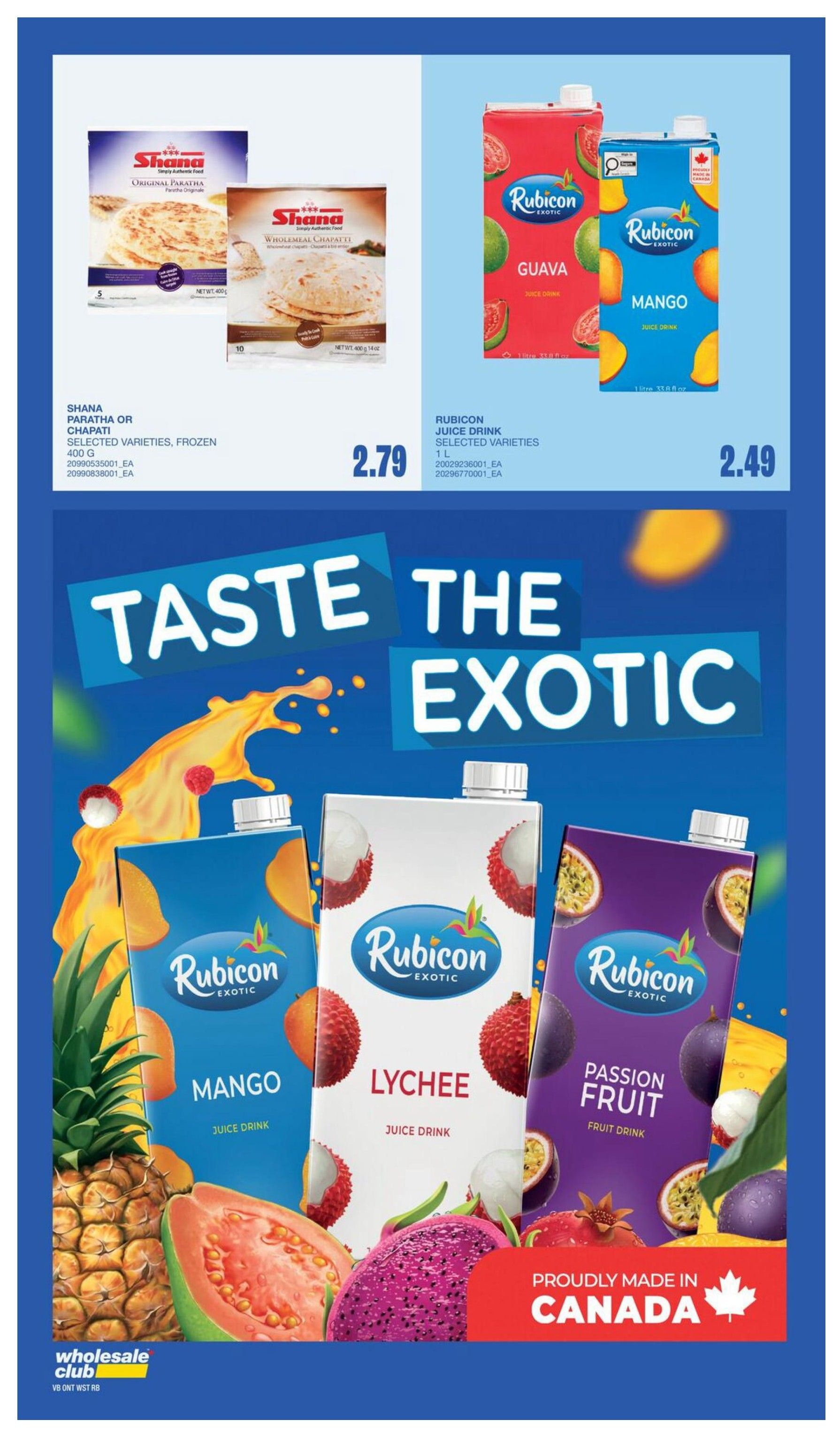 Wholesale Club (ON) Flyer August 6 to 12