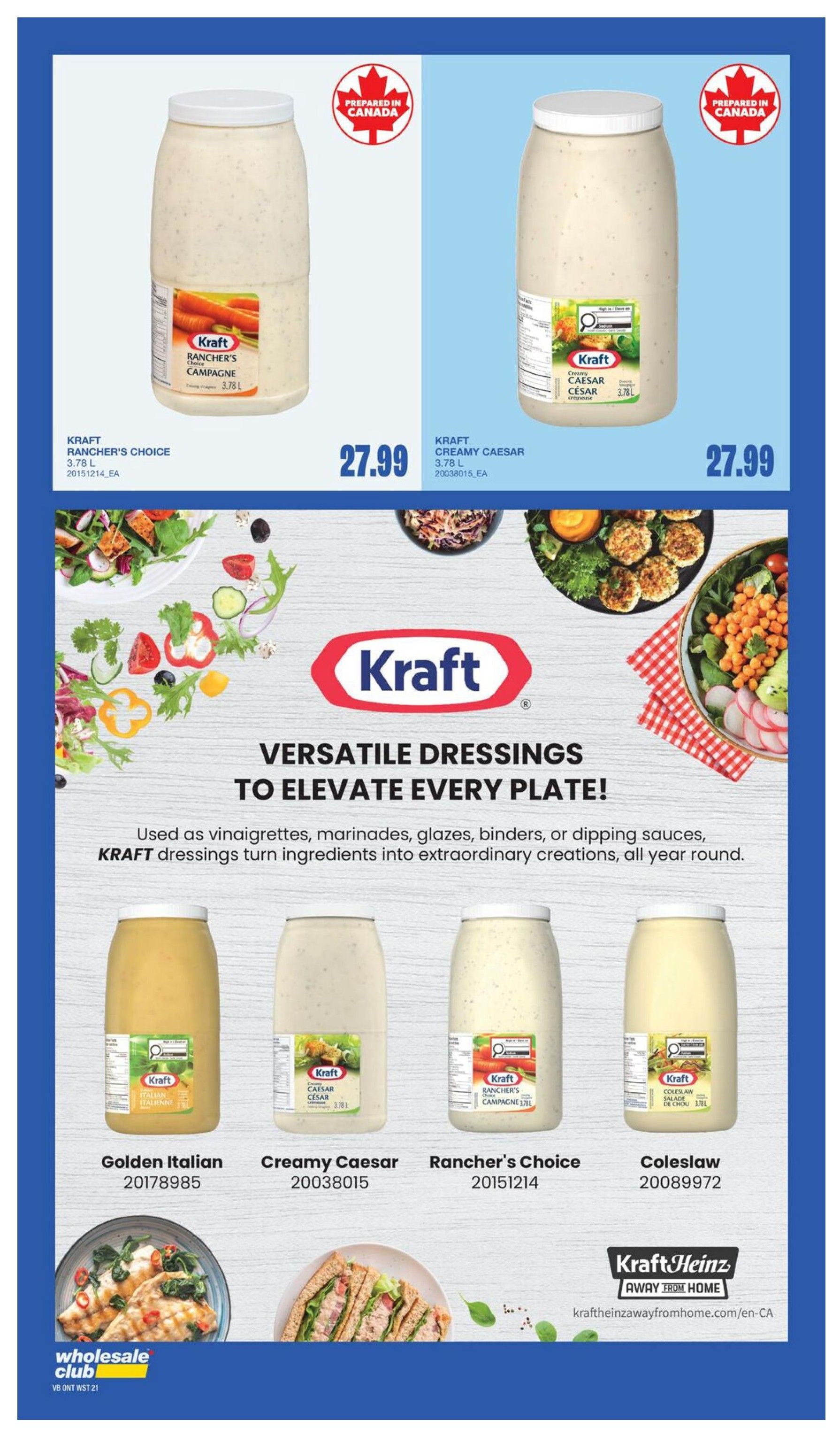 Wholesale Club (ON) Flyer August 6 to 12