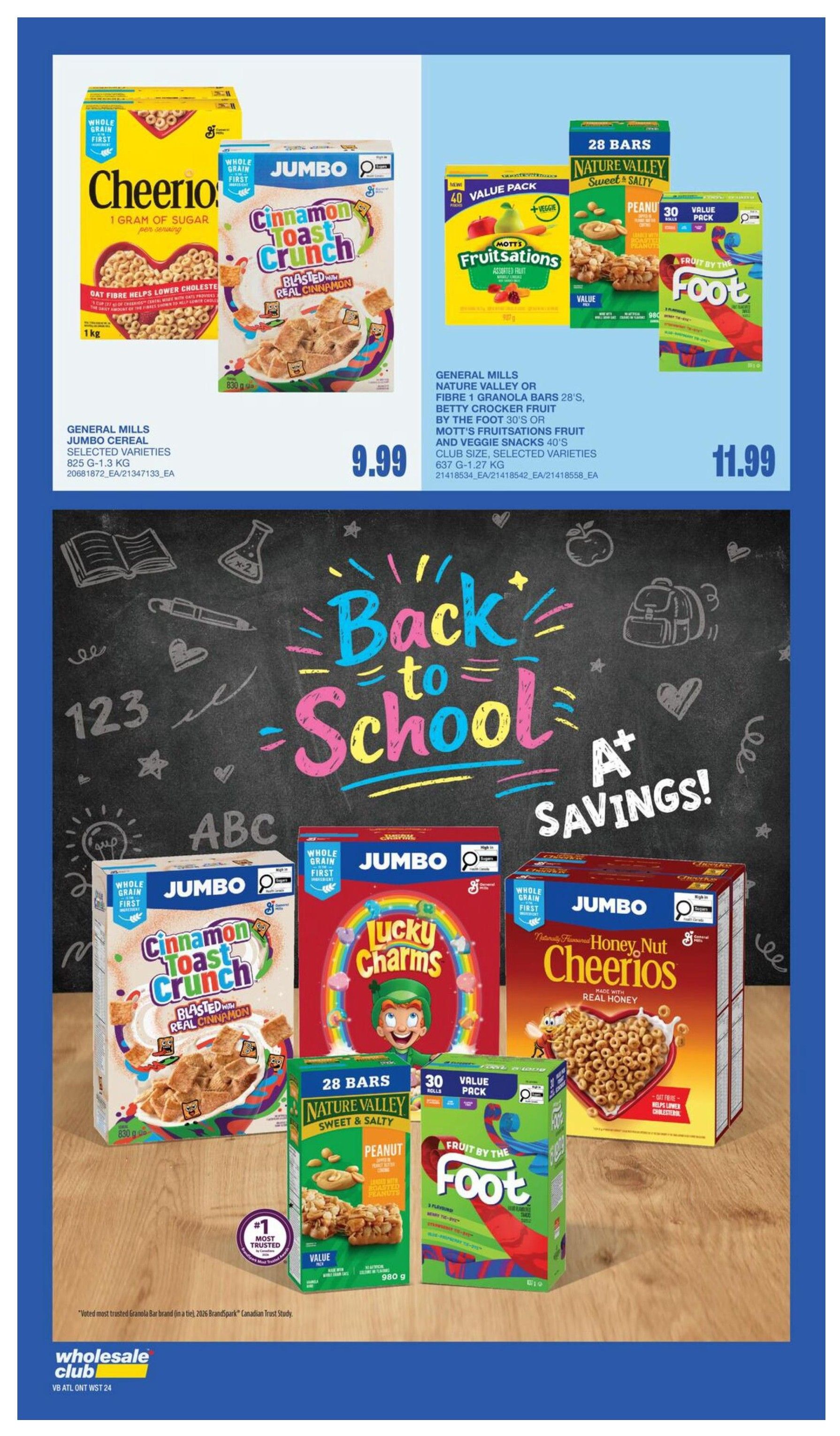 Wholesale Club (ON) Flyer August 6 to 12