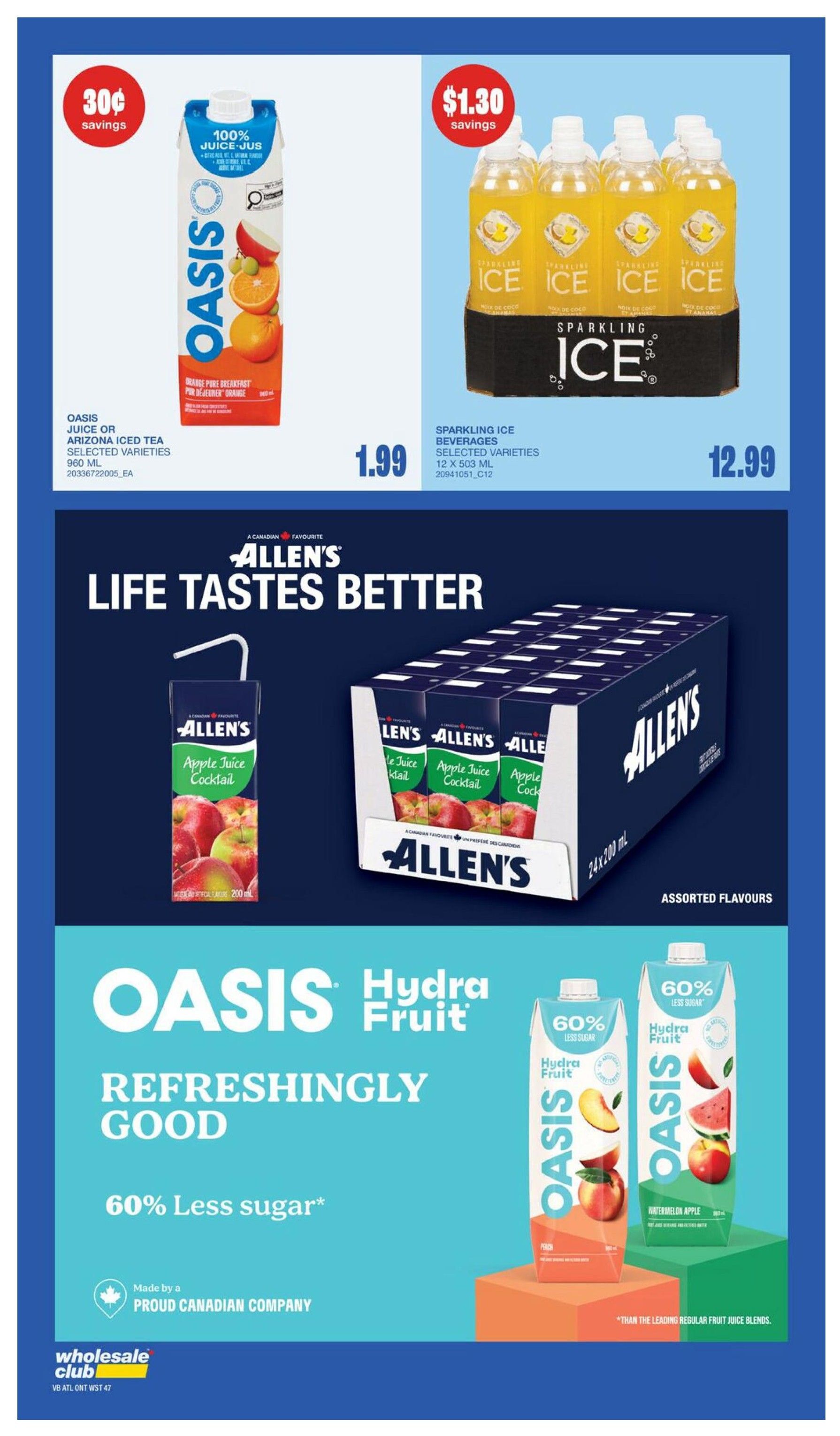 Wholesale Club (ON) Flyer August 6 to 12