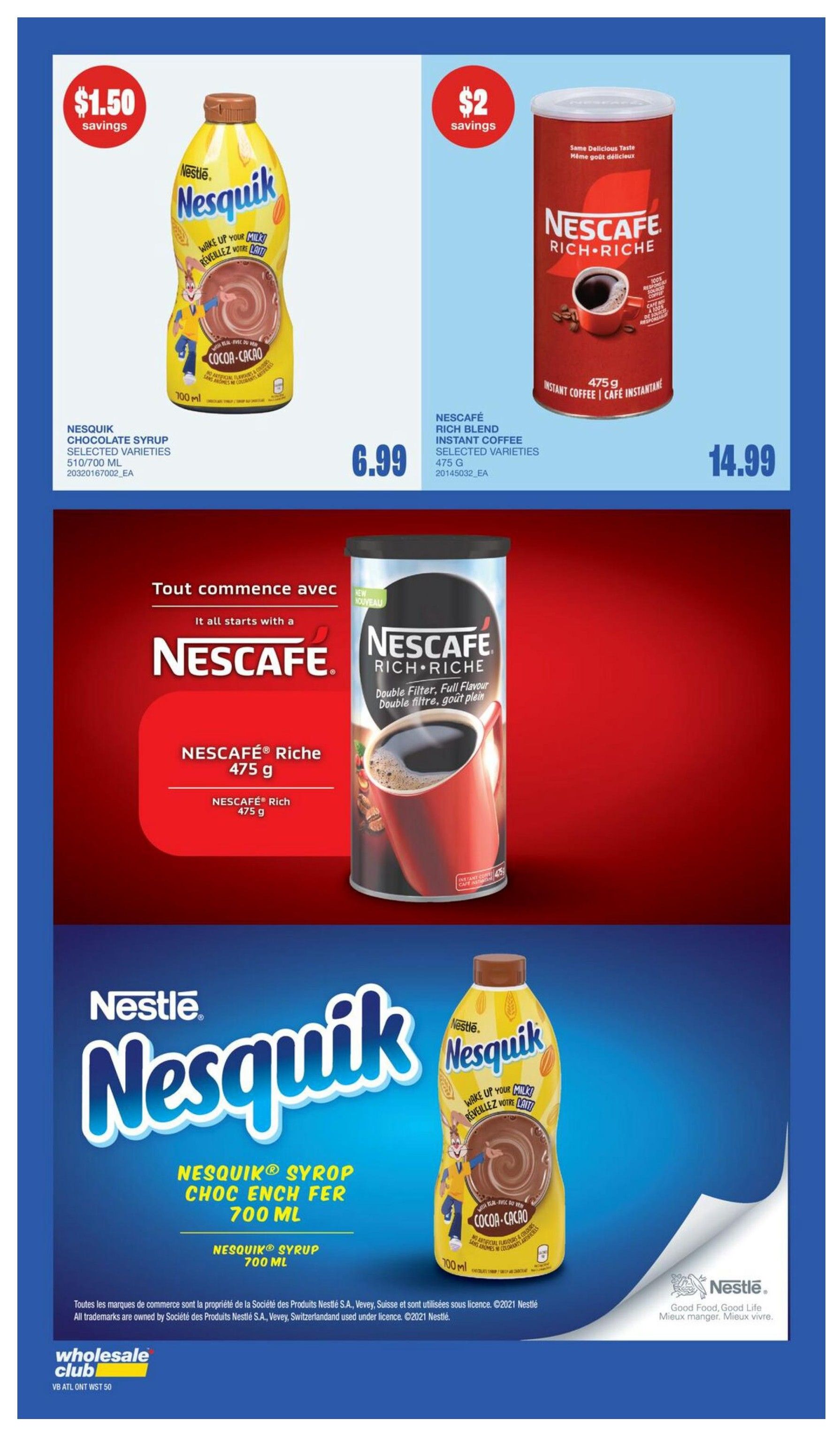 Wholesale Club (ON) Flyer August 6 to 12