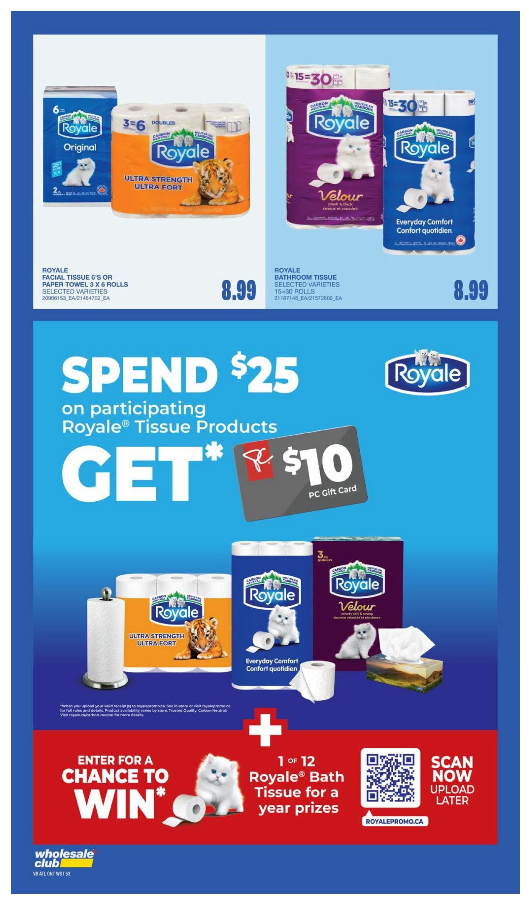 Wholesale Club (ON) Flyer August 6 to 12
