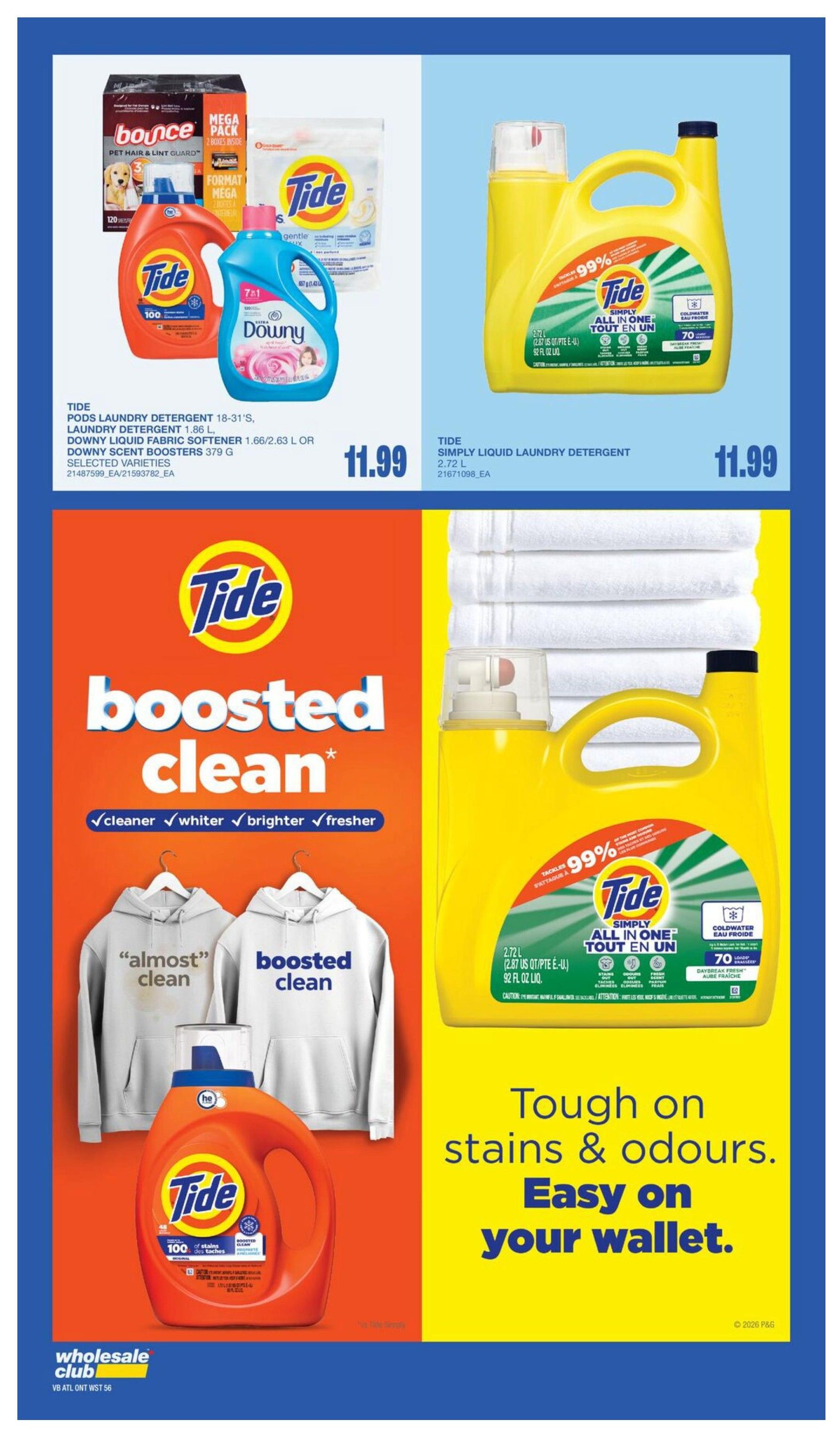 Wholesale Club (ON) Flyer August 6 to 12