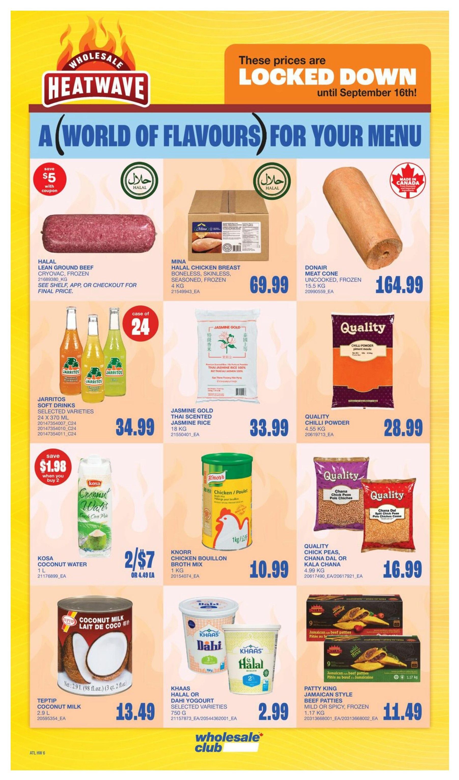 Wholesale Club (Atlantic) Flyer August 6 to 12