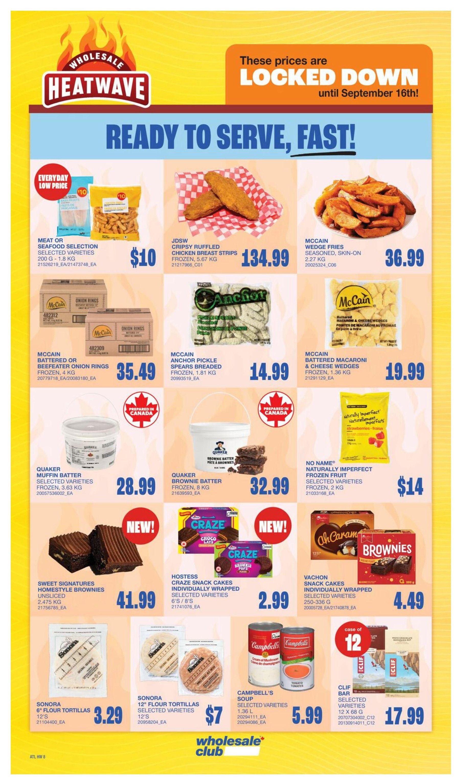 Wholesale Club (Atlantic) Flyer August 6 to 12