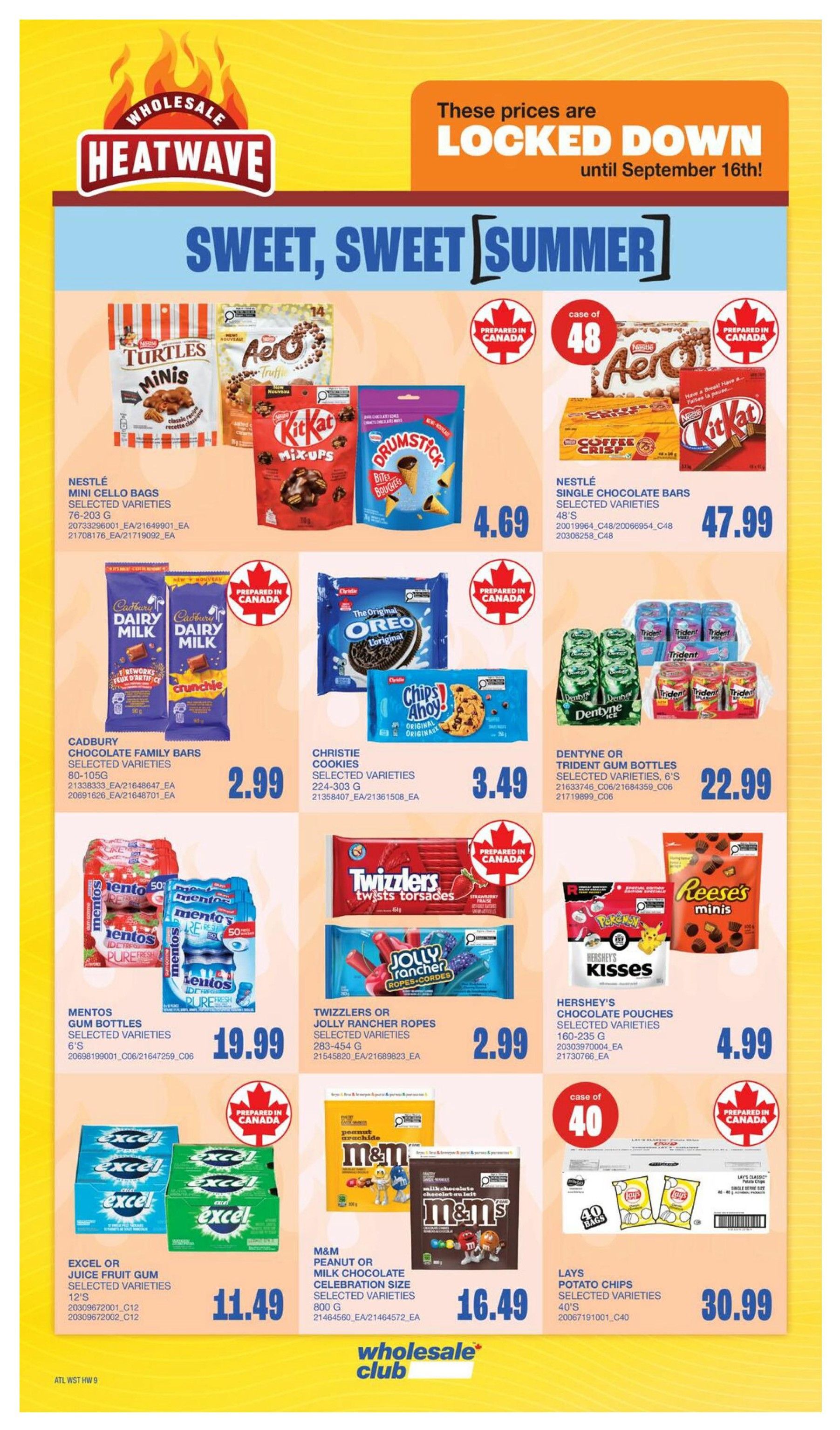 Wholesale Club (Atlantic) Flyer August 6 to 12