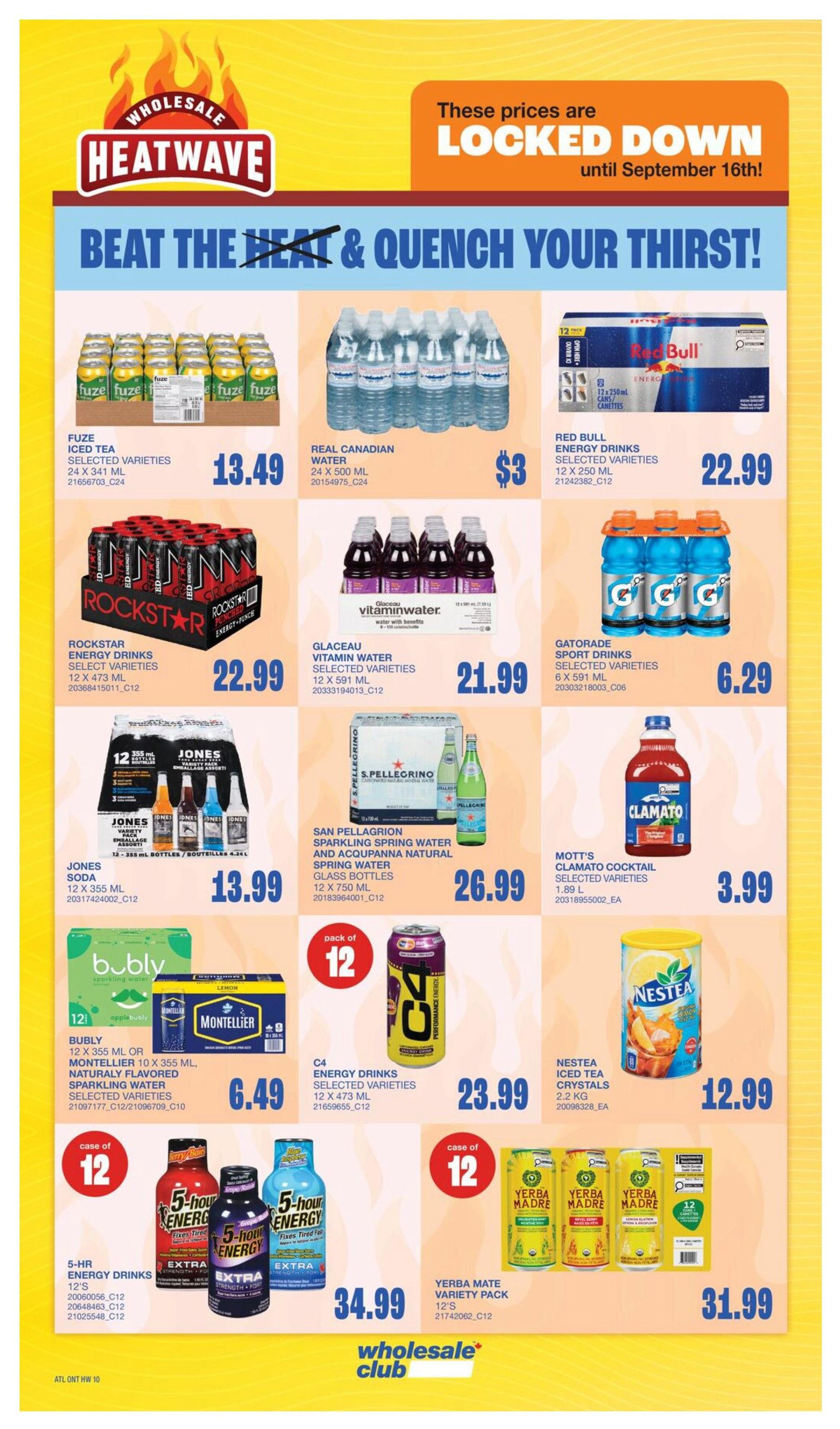 Wholesale Club (Atlantic) Flyer August 6 to 12