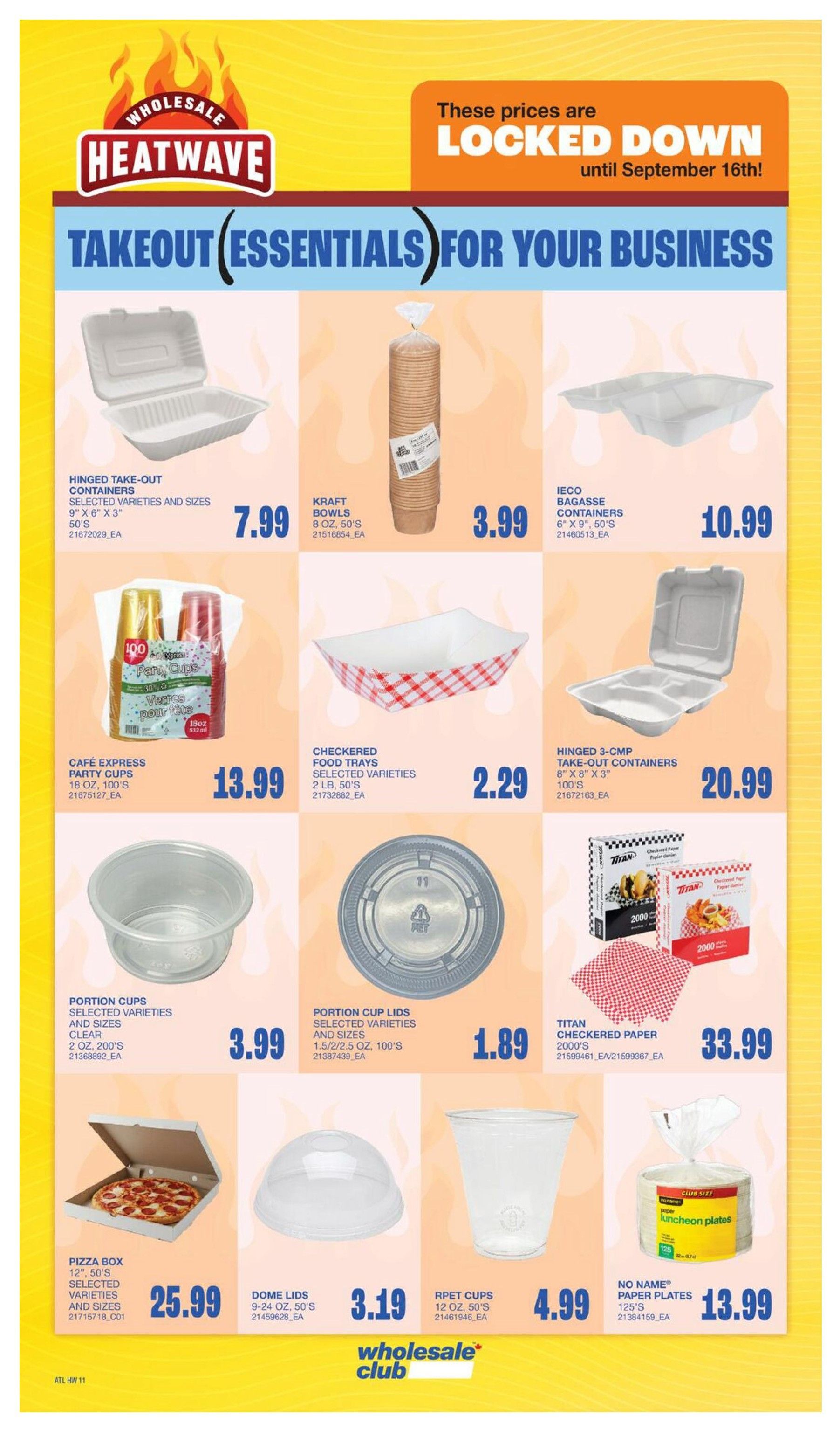 Wholesale Club (Atlantic) Flyer August 6 to 12
