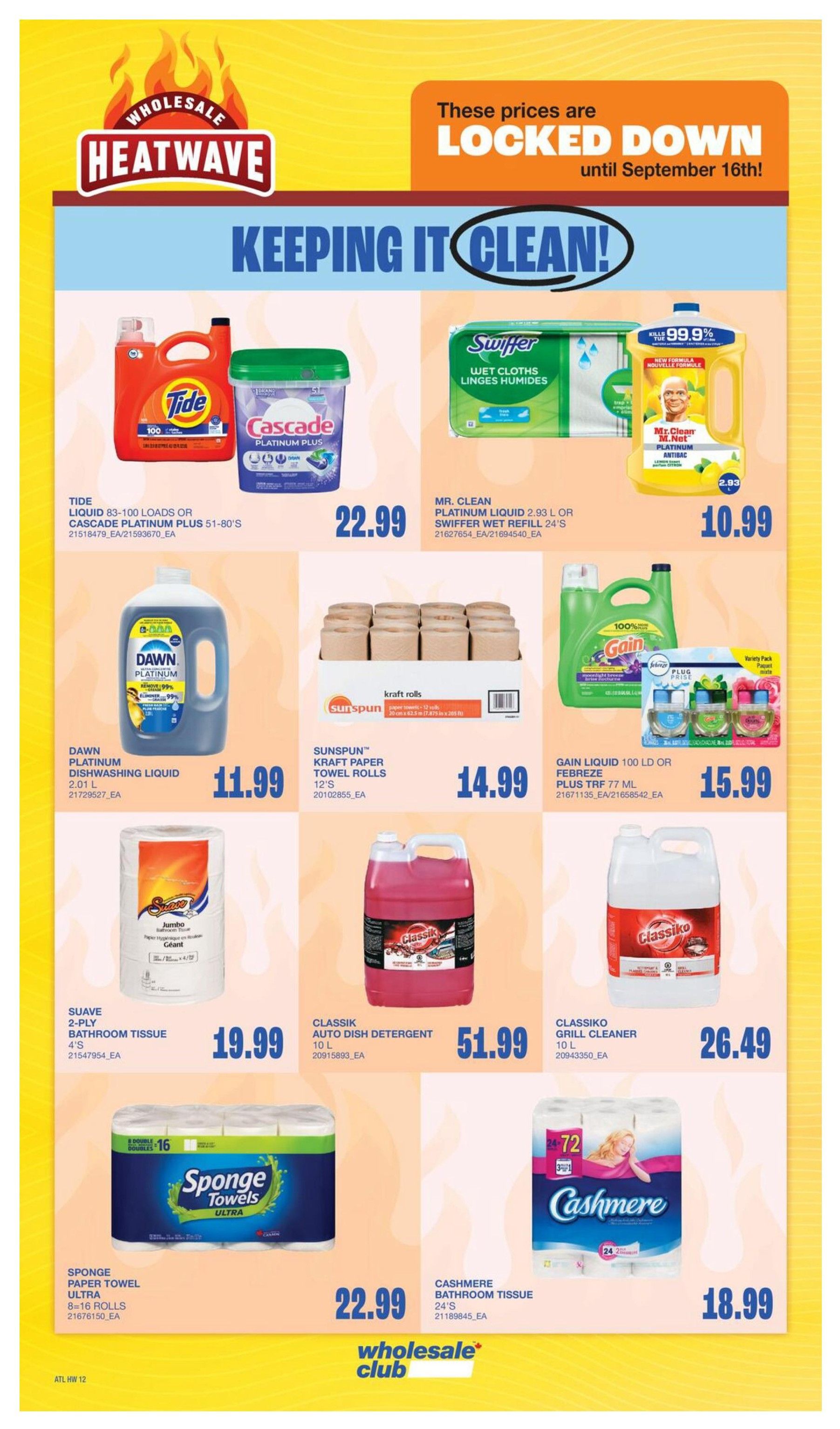 Wholesale Club (Atlantic) Flyer August 6 to 12