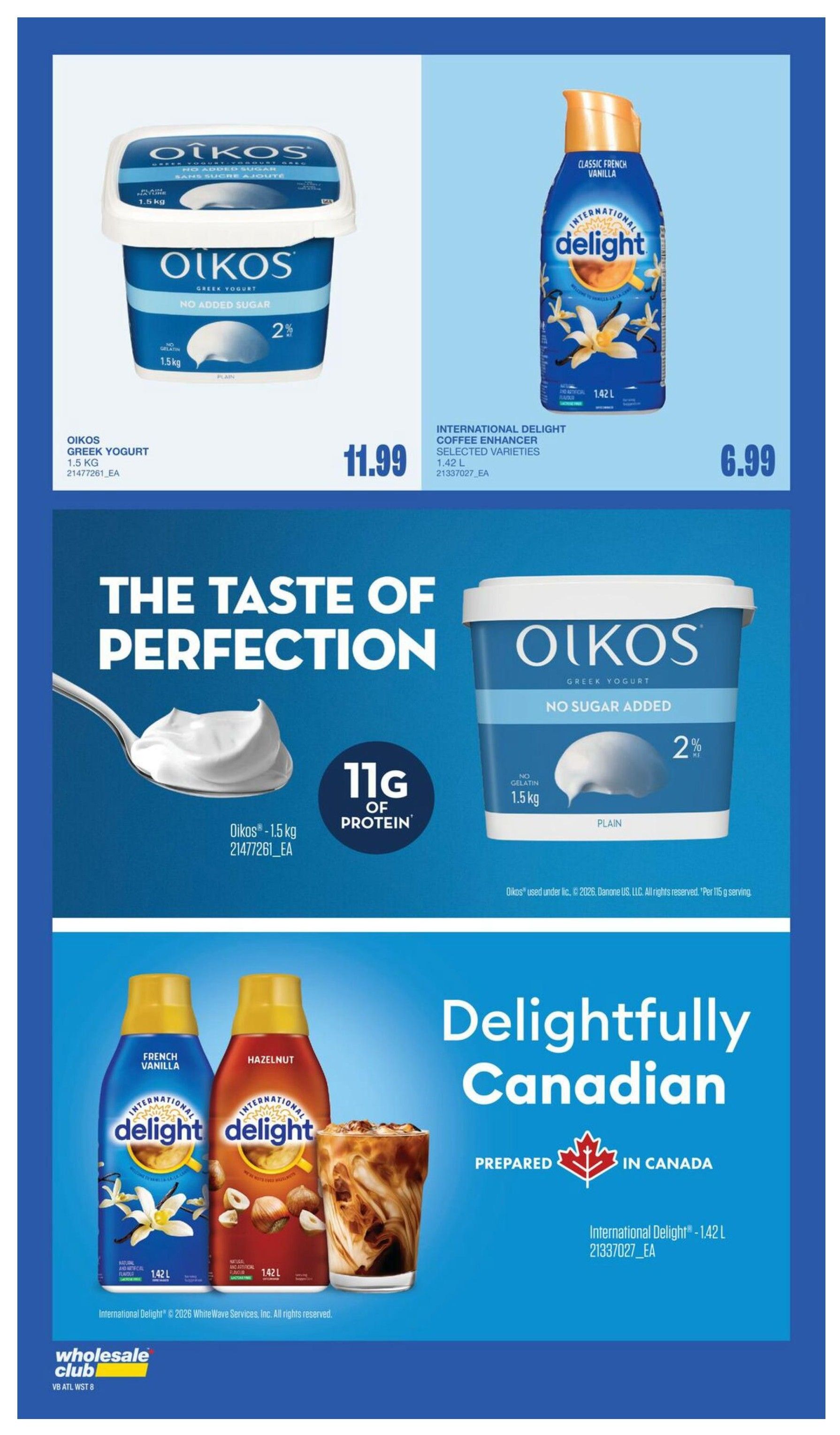 Wholesale Club (Atlantic) Flyer August 6 to 12