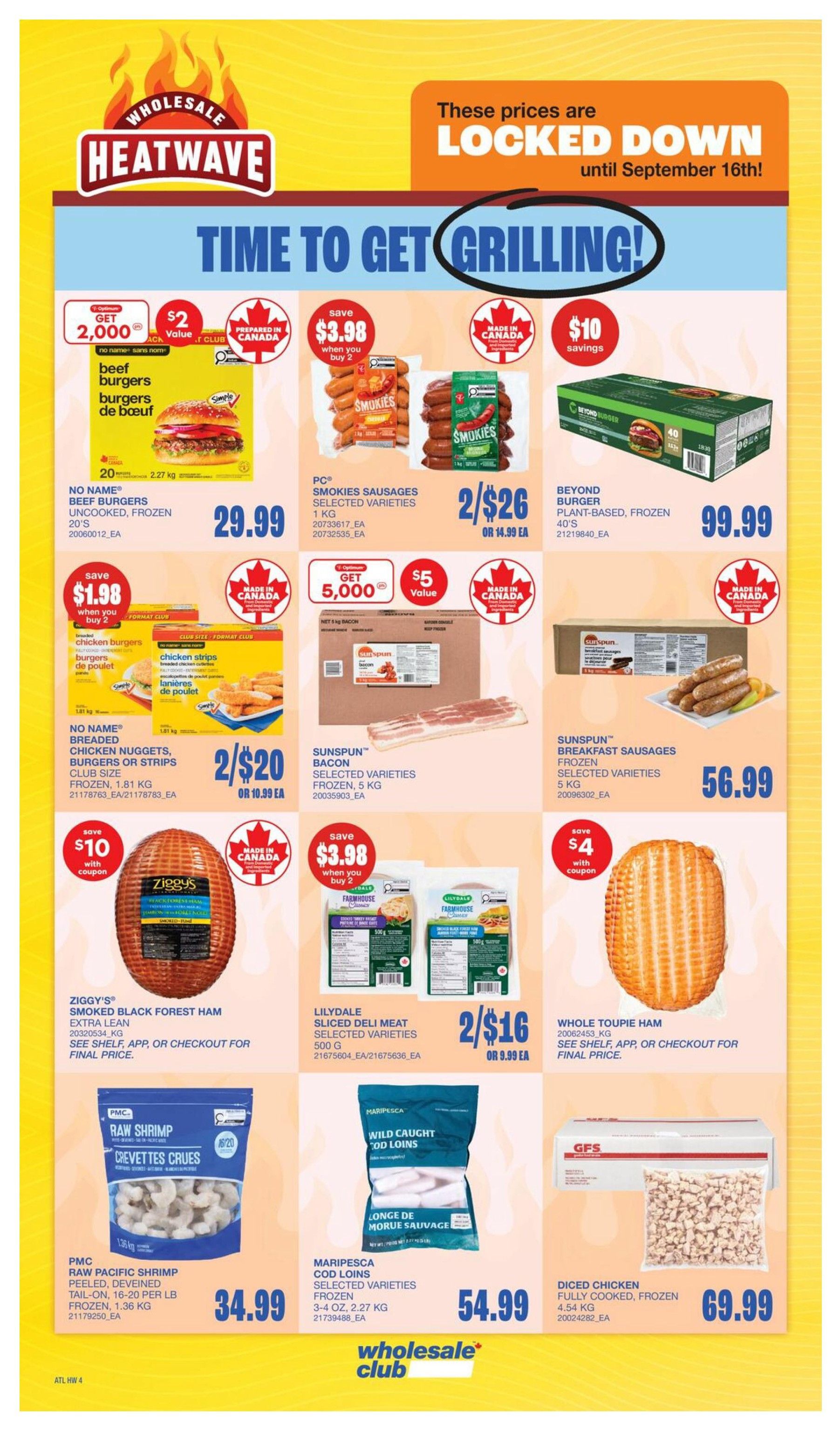 Wholesale Club (Atlantic) Flyer August 6 to 12