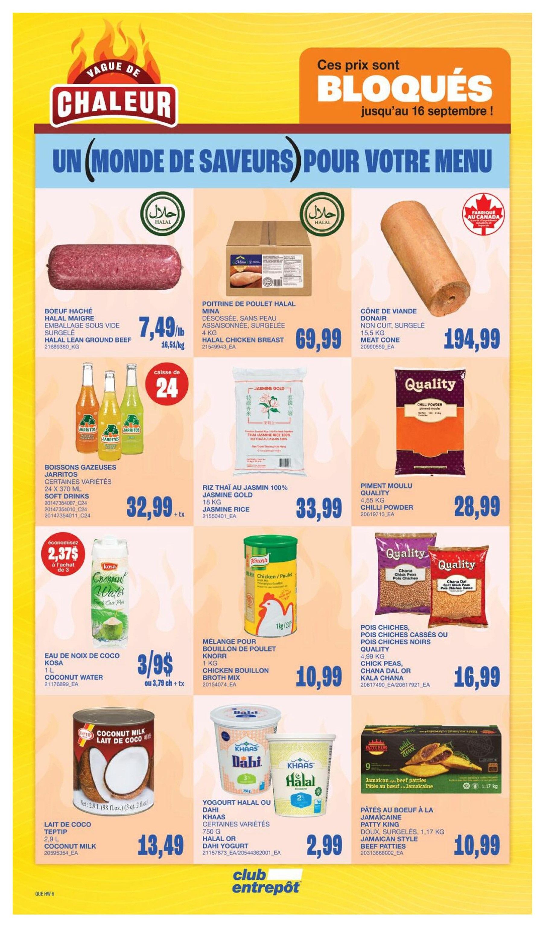 Wholesale Club (QC) Flyer August 6 to 12
