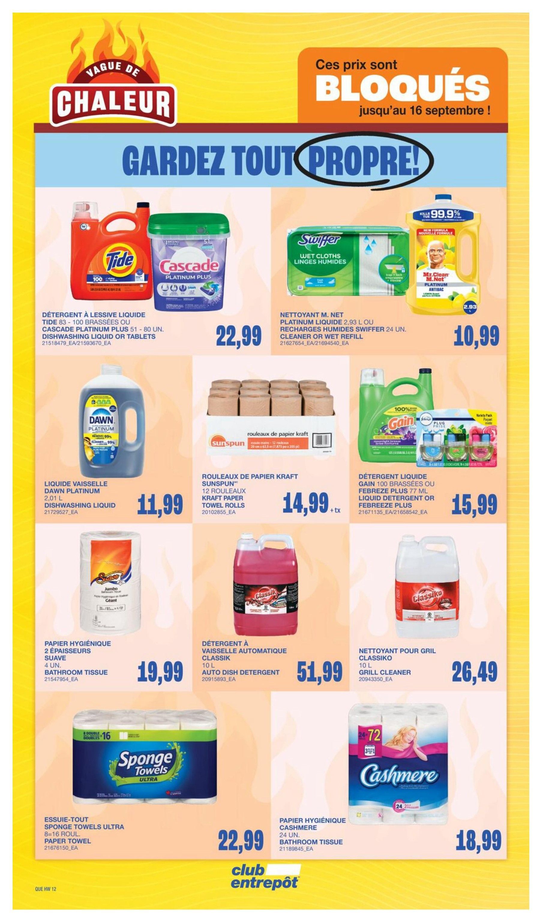 Wholesale Club (QC) Flyer August 6 to 12
