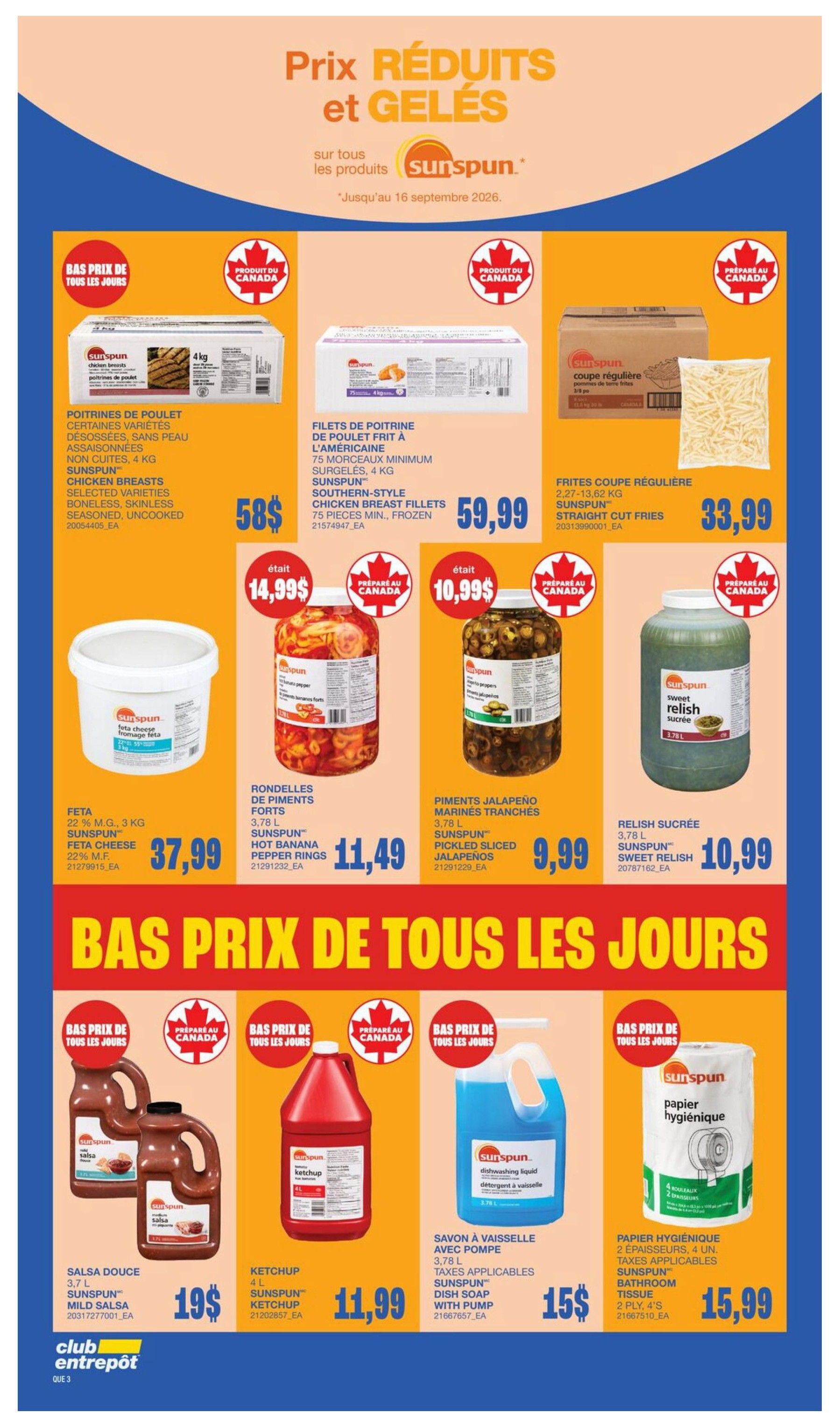 Wholesale Club (QC) Flyer August 6 to 12