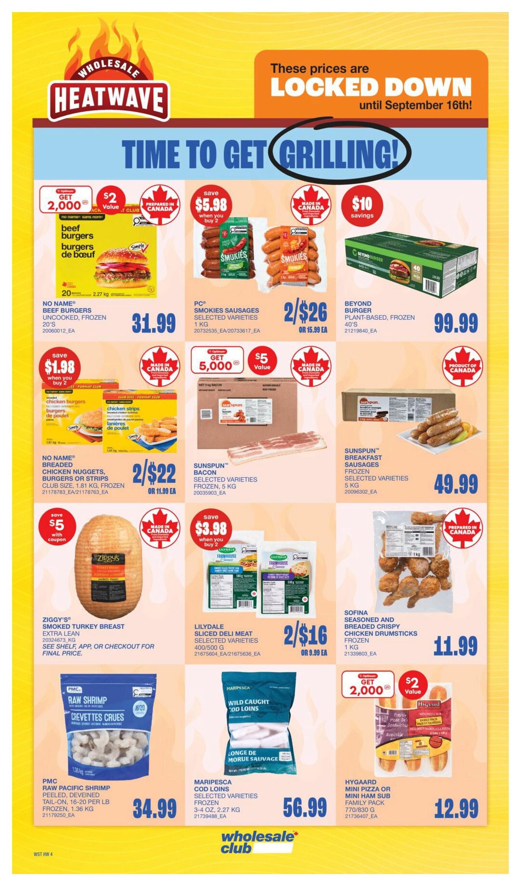 Wholesale Club (West) Flyer August 6 to 12