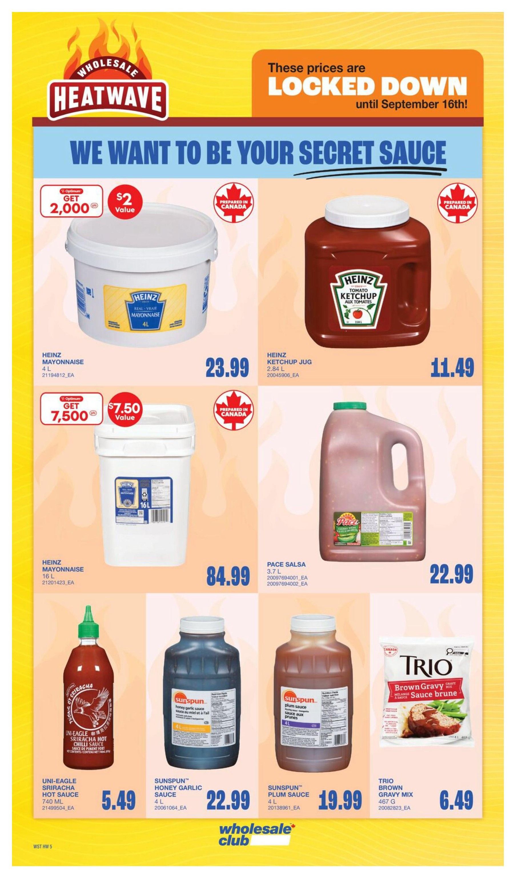 Wholesale Club (West) Flyer August 6 to 12