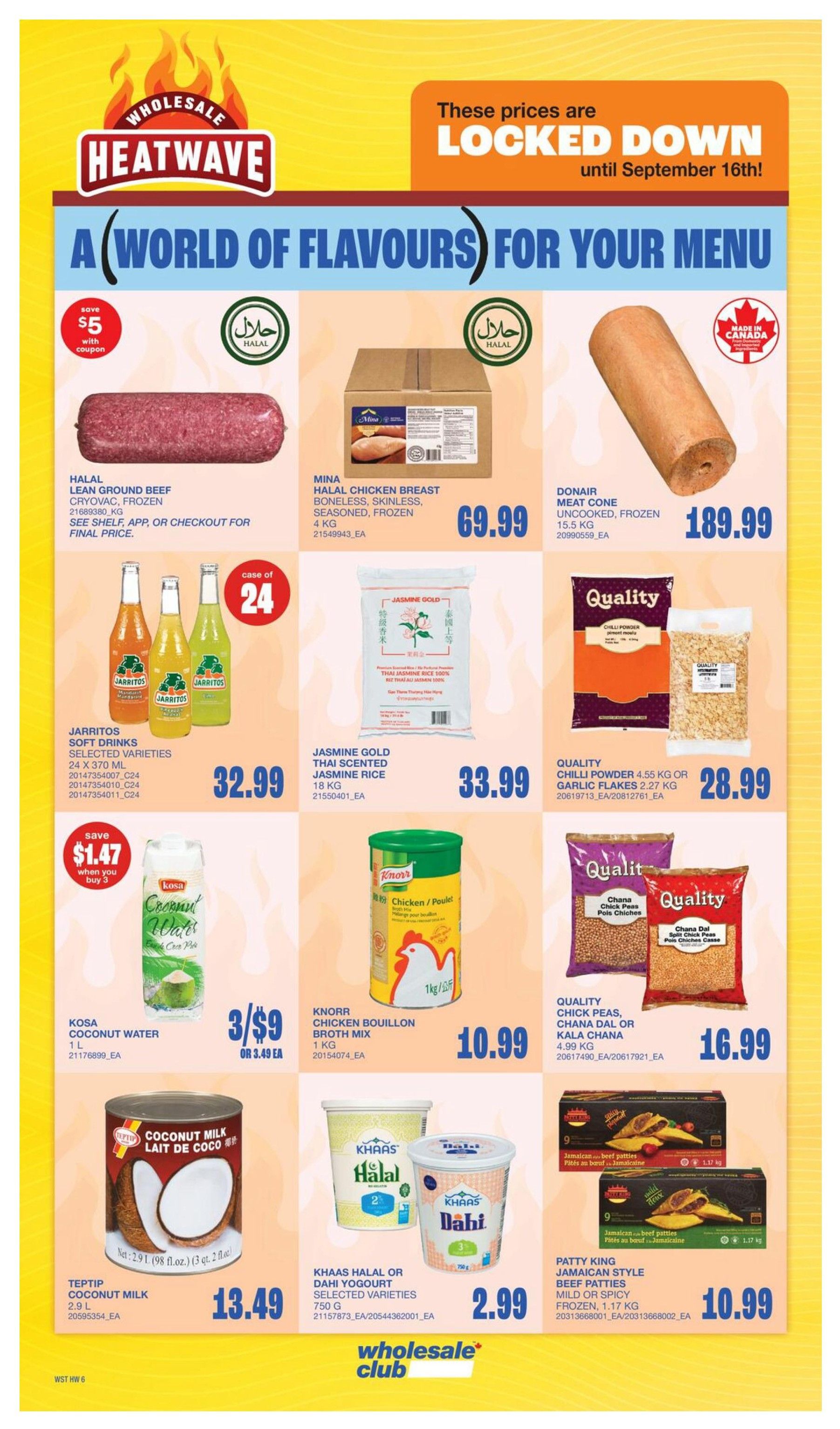 Wholesale Club (West) Flyer August 6 to 12