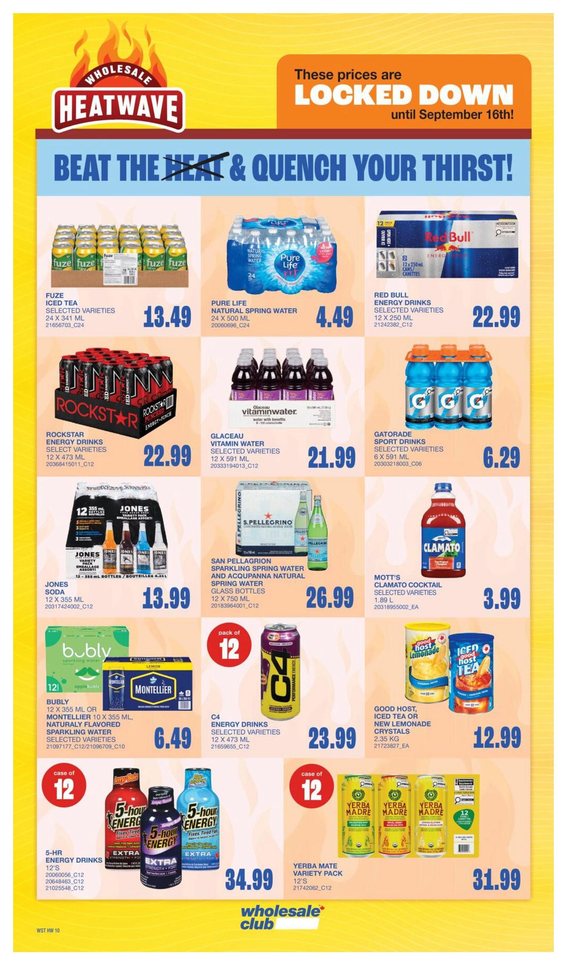 Wholesale Club (West) Flyer August 6 to 12