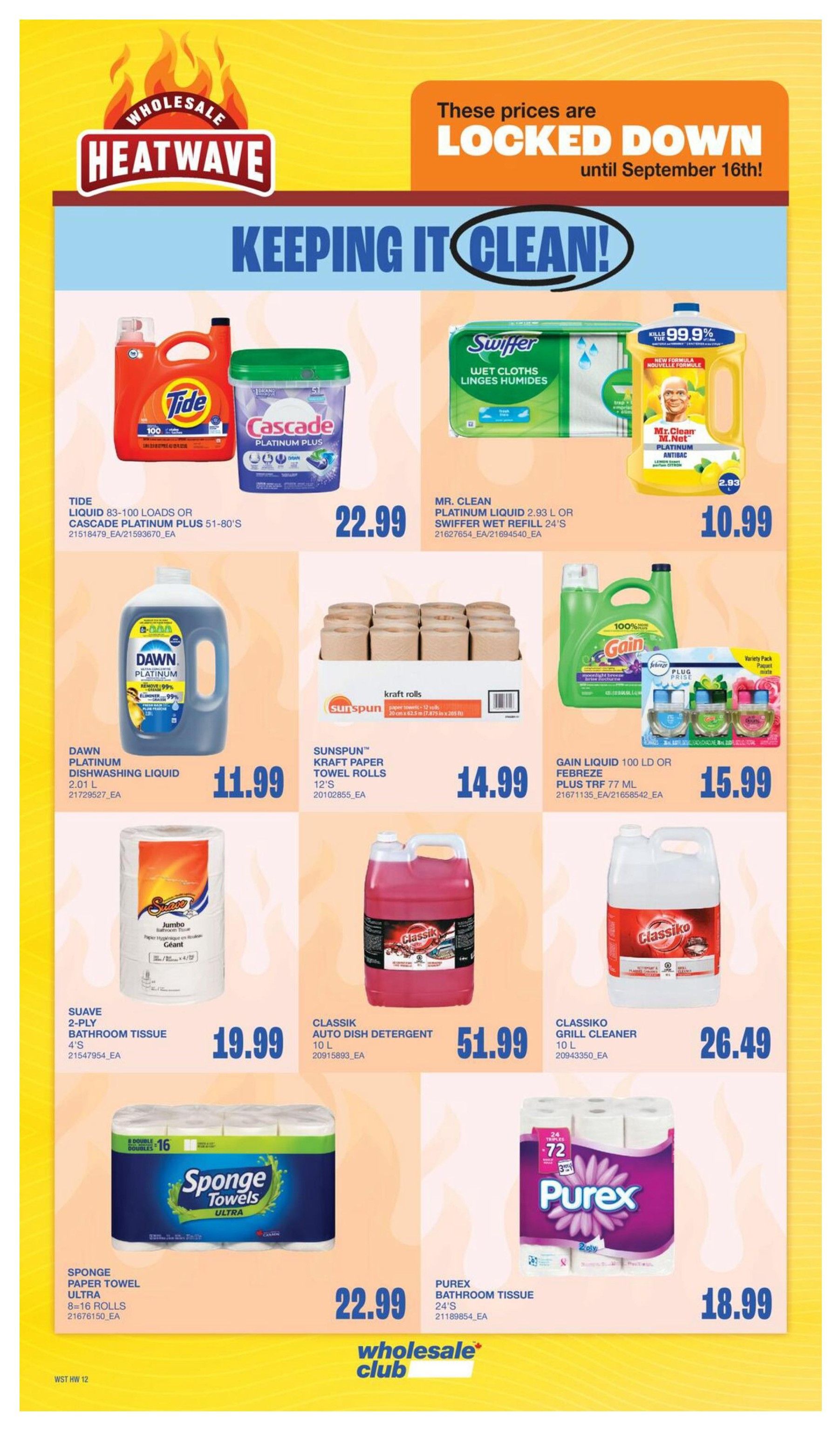 Wholesale Club (West) Flyer August 6 to 12