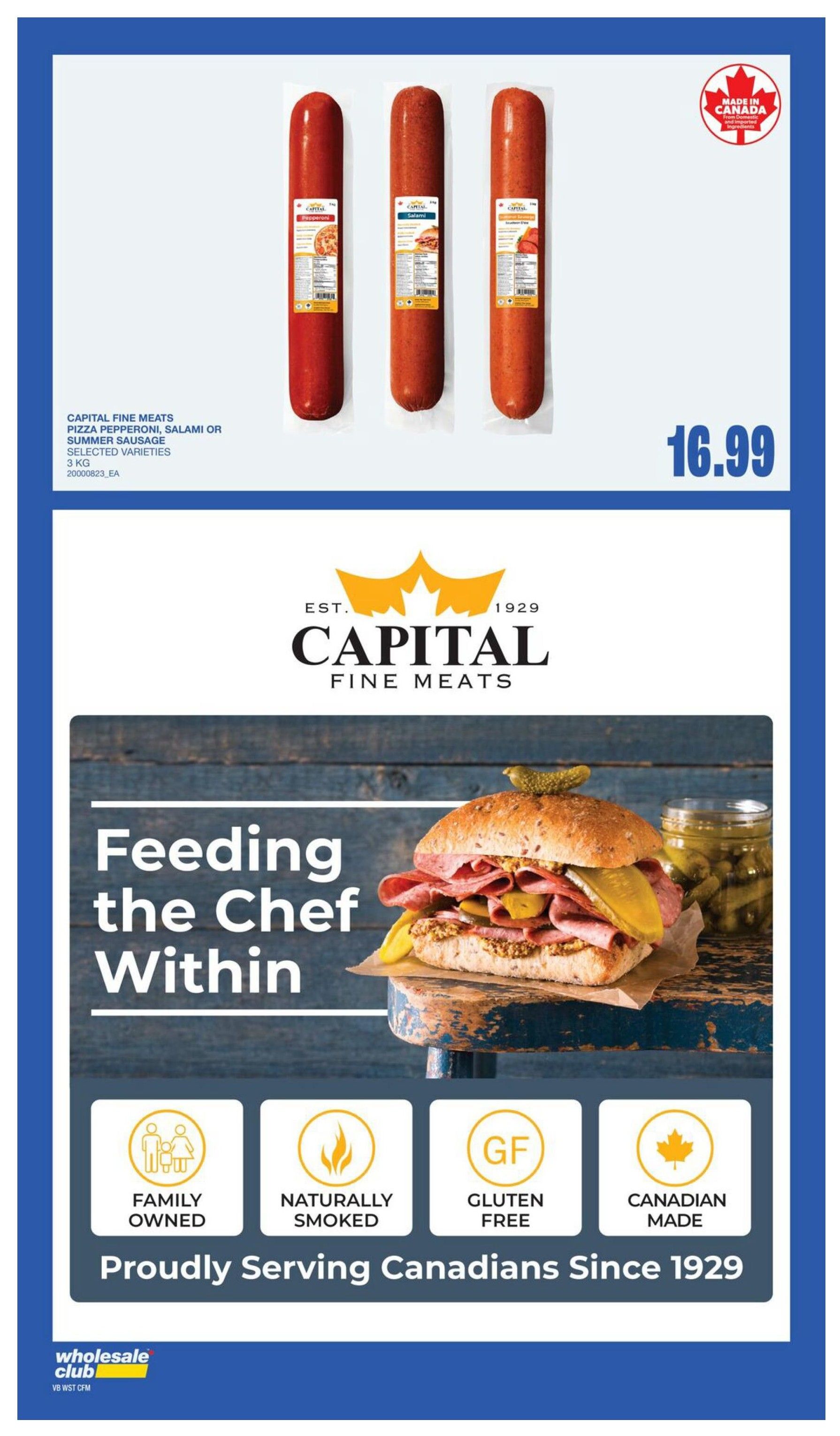 Wholesale Club (West) Flyer August 6 to 12