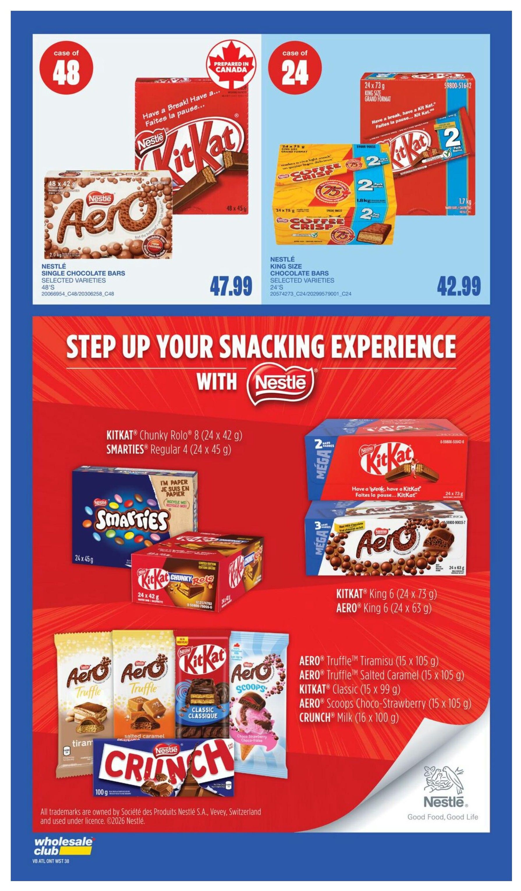 Wholesale Club (West) Flyer August 6 to 12