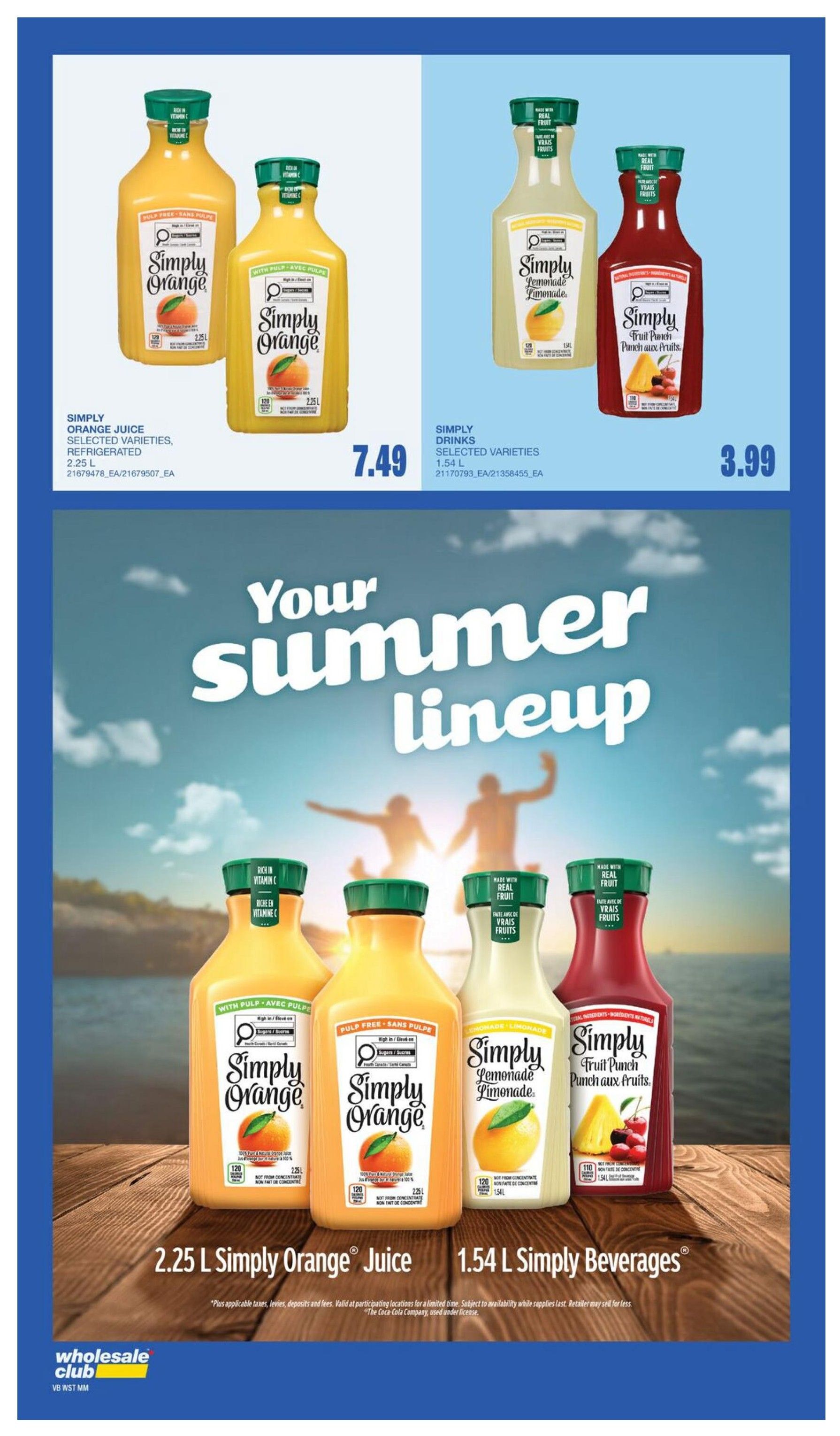 Wholesale Club (West) Flyer August 6 to 12
