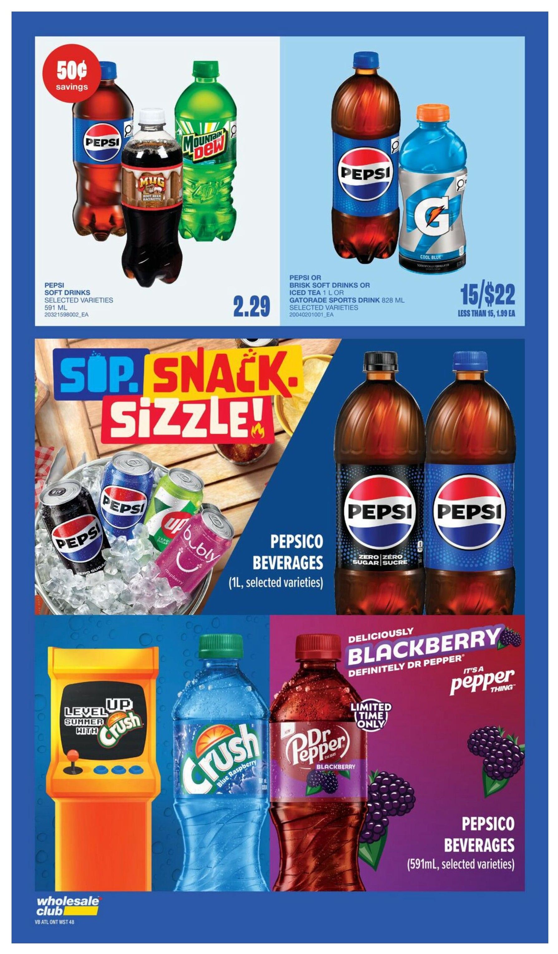 Wholesale Club (West) Flyer August 6 to 12