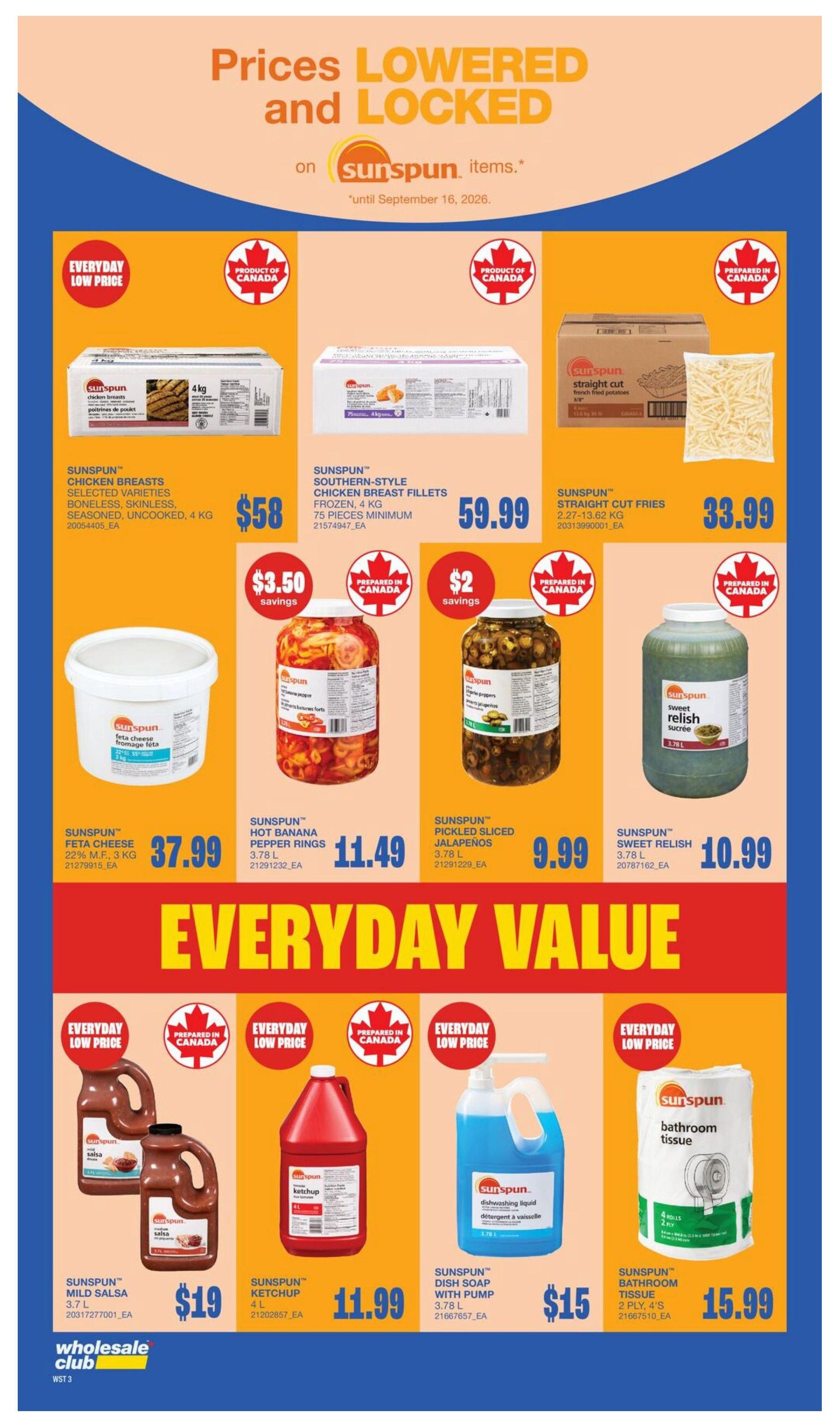 Wholesale Club (West) Flyer August 6 to 12