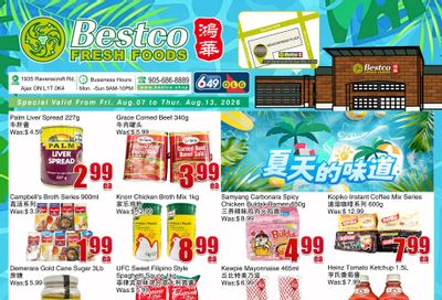 BestCo Food Mart (Ajax) Flyer August 7 to 13