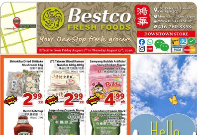 BestCo Food Mart (Downtown Toronto) Flyer August 7 to 13