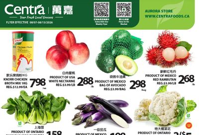 Centra Foods (Aurora) Flyer August 7 to 13